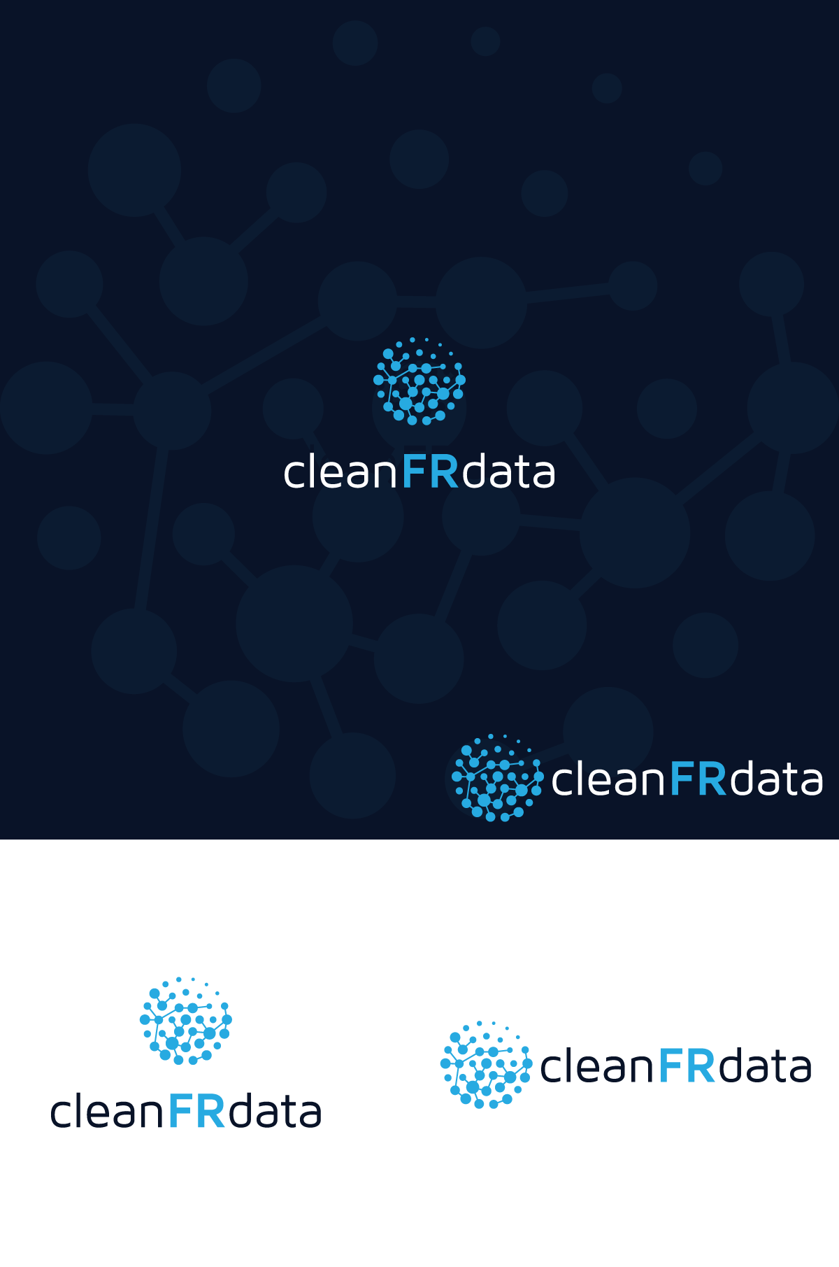 CleanFRdata in Logo & Social Media Pack Inspiration by Florabhuiyan