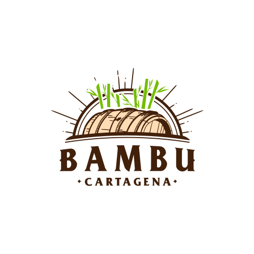 Bambu Cartagena Logo by Theblackmonkey Bambu Cartagena Logo in Logo & Brand Identity Inspiration by Theblackmonkey