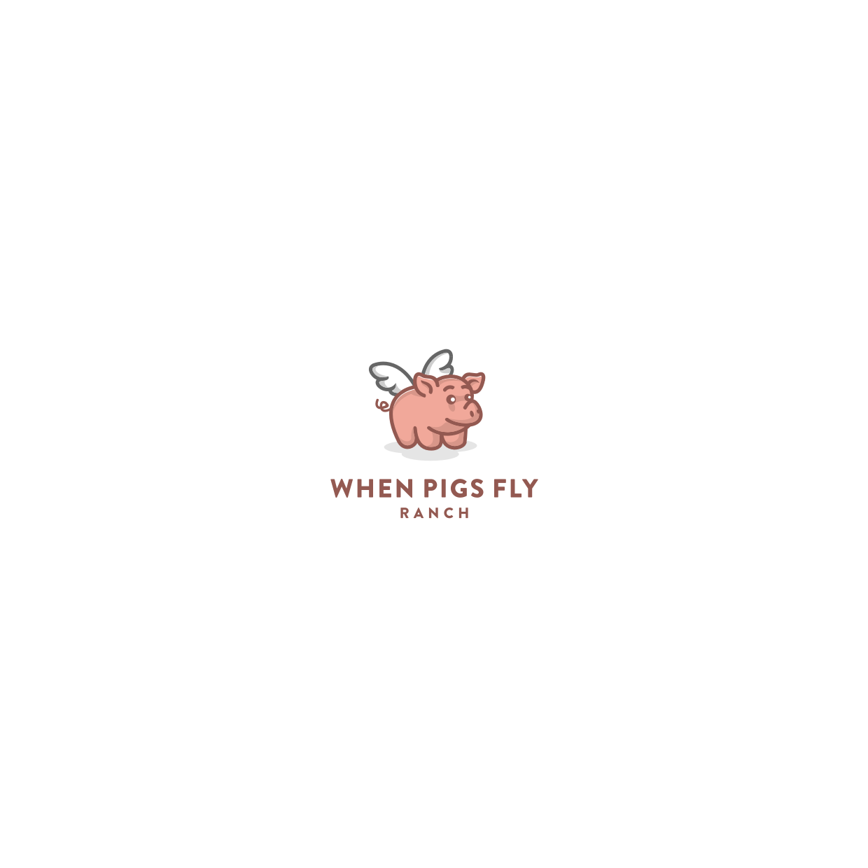Pig Fly in Logo Design Inspiration by Yeve