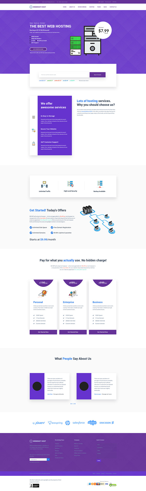Hosting site-3 by Tanvir721 Hosting site-3 in Website Design Inspiration by Tanvir721
