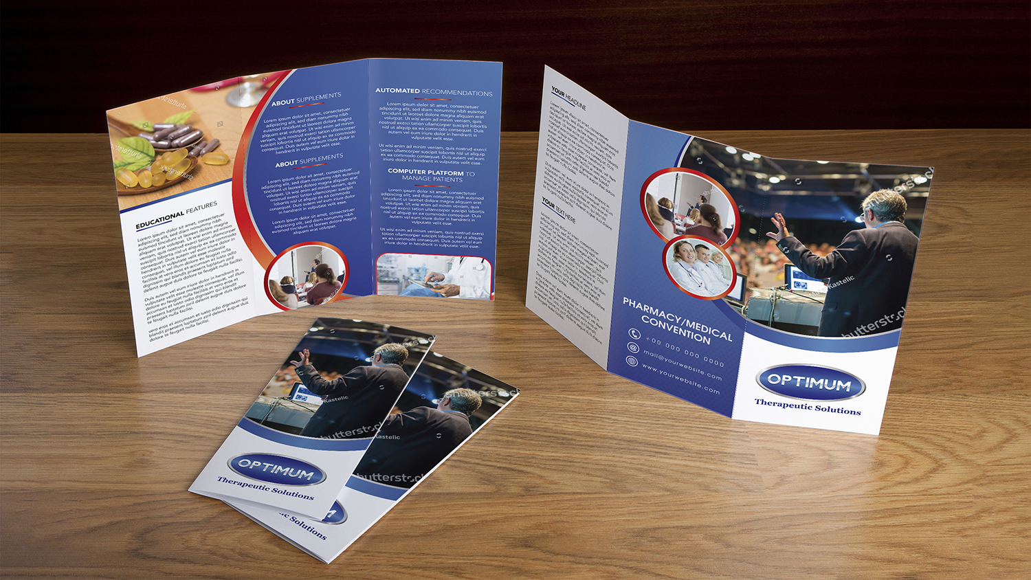 Trifold Brochure by Ahmed Hussain Trifold Brochure in Brochure Design Inspiration by Ahmed Hussain