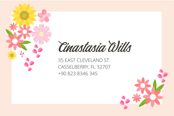 ADDRESS LABEL DESIGN by Akshata Khaiwale ADDRESS LABEL DESIGN in Label Design Inspiration by Akshata Khaiwale