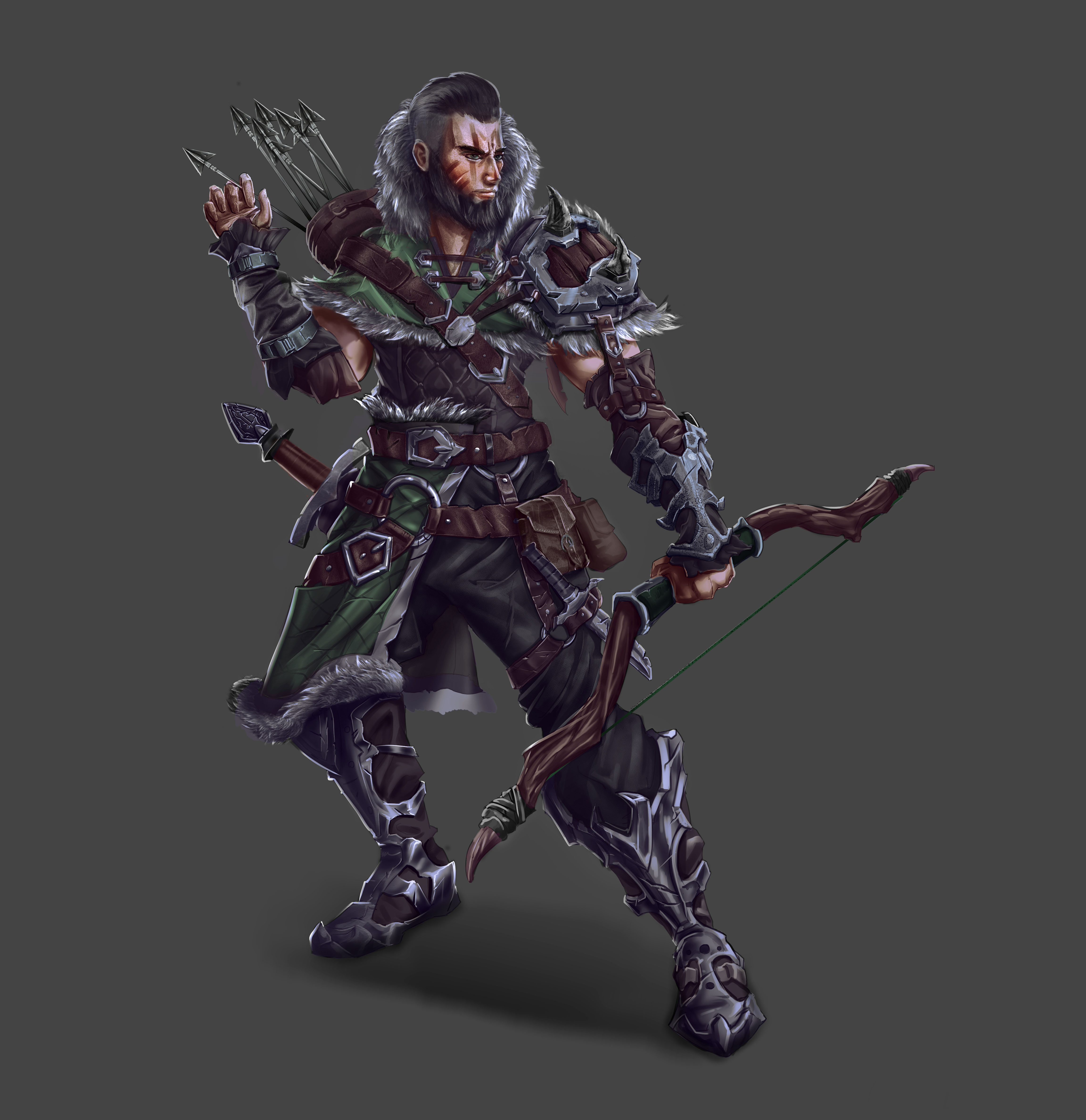 Archer by Ilija Mandic Archer in Illustration and Graphics Inspiration by Ilija Mandic