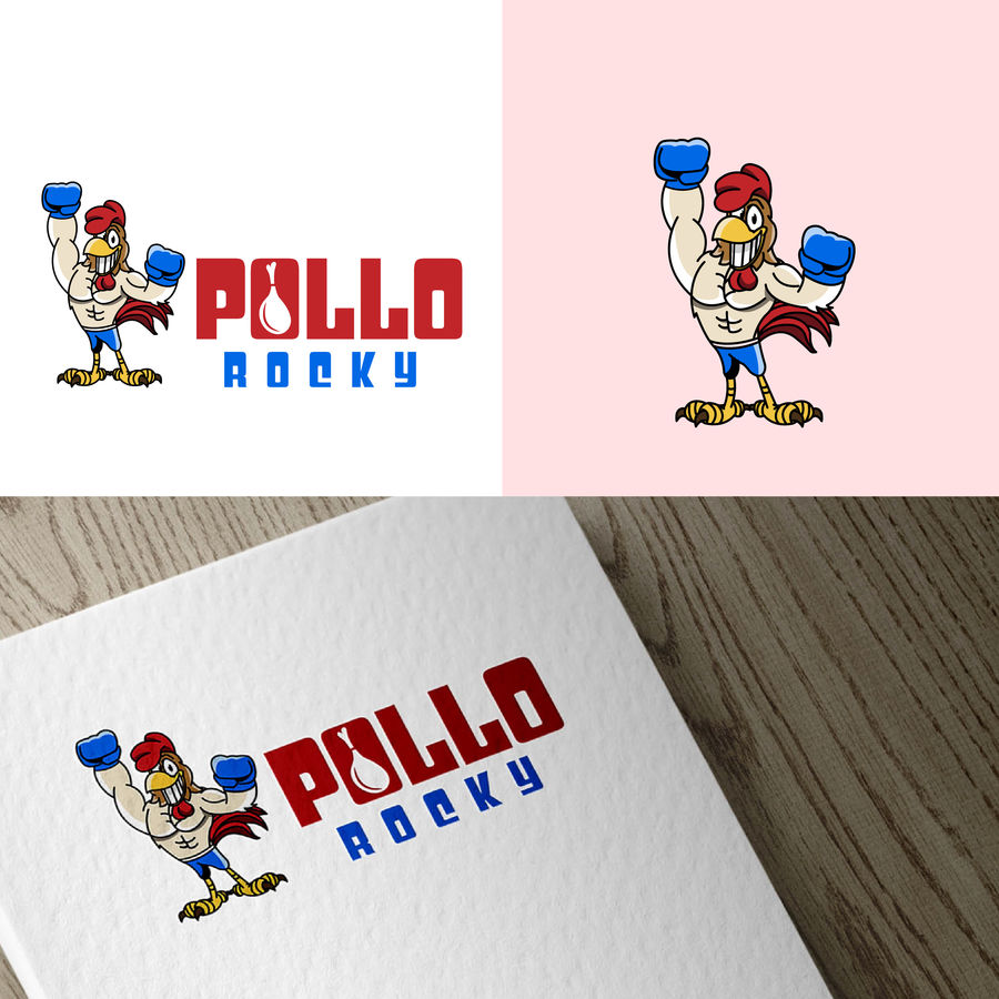 Pollo Rocky by Achintya Pollo Rocky in Logo Design Inspiration by Achintya