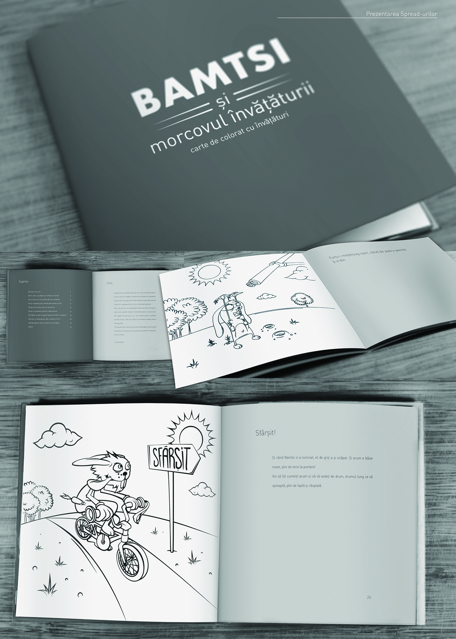 Bamtsi and the wisdom carrot #1 by Adrian Botoncea Bamtsi and the wisdom carrot #1 in Brochure Design Inspiration by Adrian Botoncea