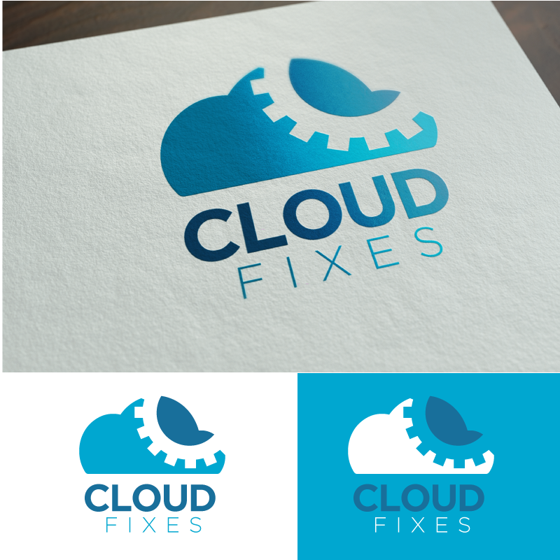 CloudFixes Logo Design by Mariono CloudFixes Logo Design in Logo Design Inspiration by Mariono