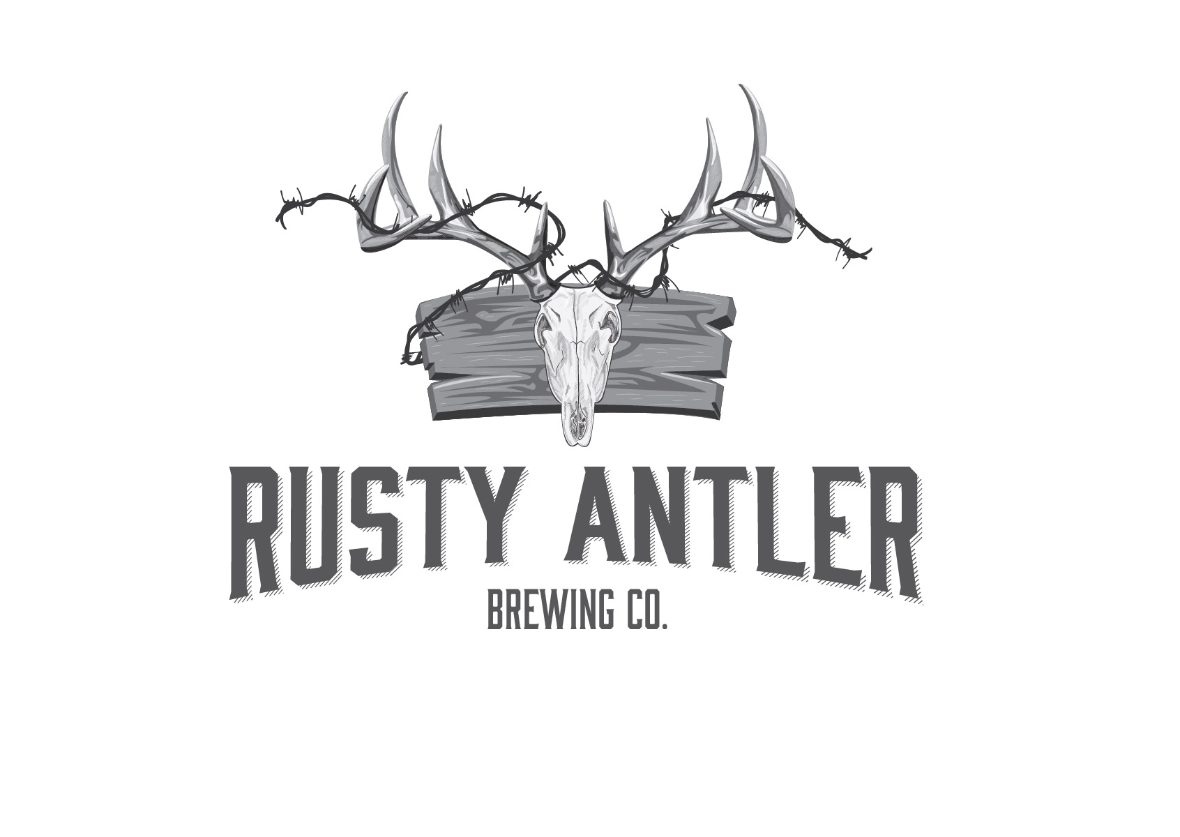 Antler brew by Donmare Antler brew in Logo Design Inspiration by Donmare
