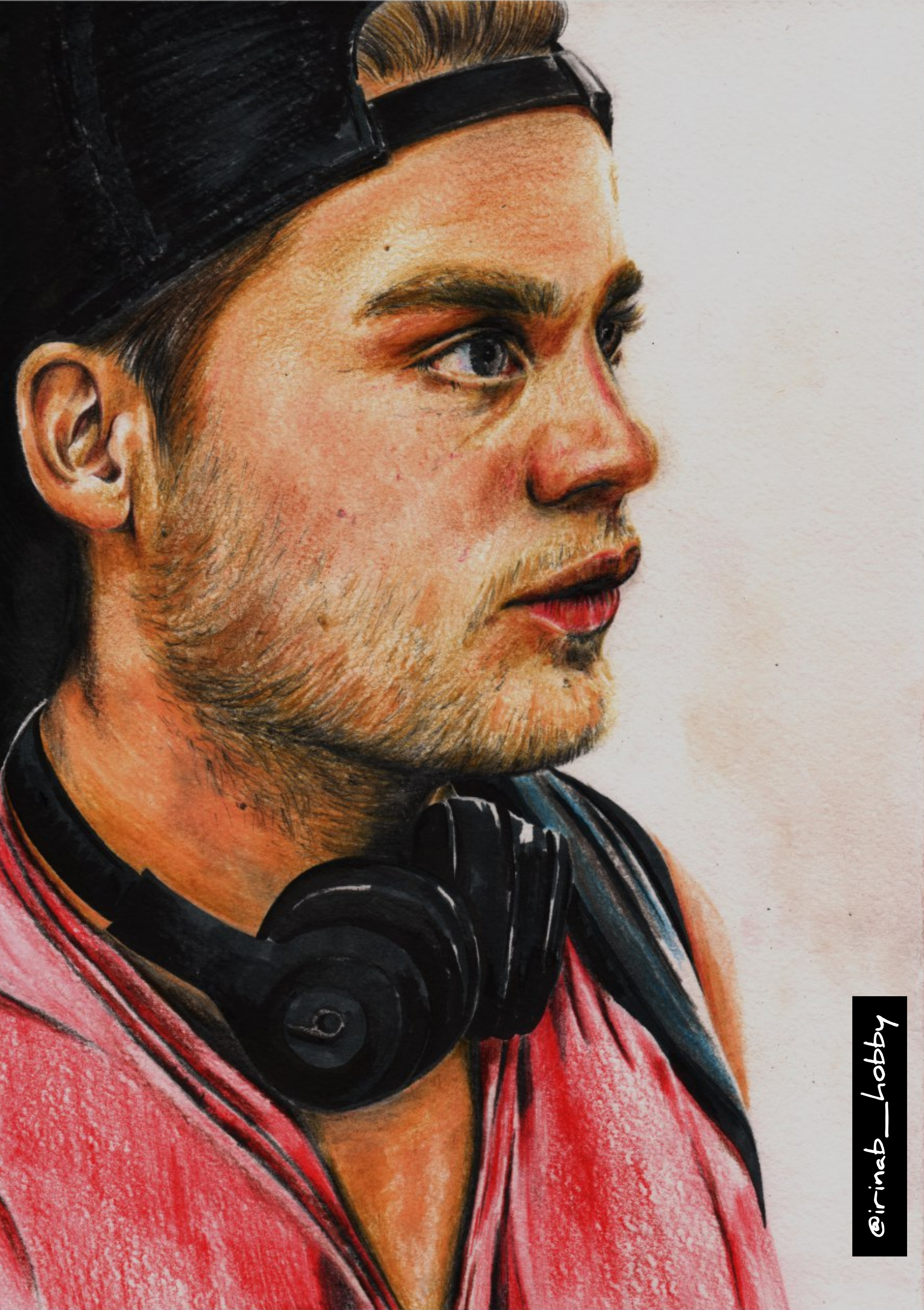 Dominic Sherwood portrait by Iryna Art Dominic Sherwood portrait in Drawing Inspiration by Iryna Art