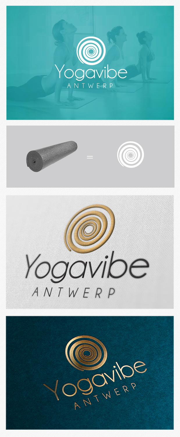 Yogavibe logo design by Mario Yogavibe logo design in Logo Design Inspiration by Mario