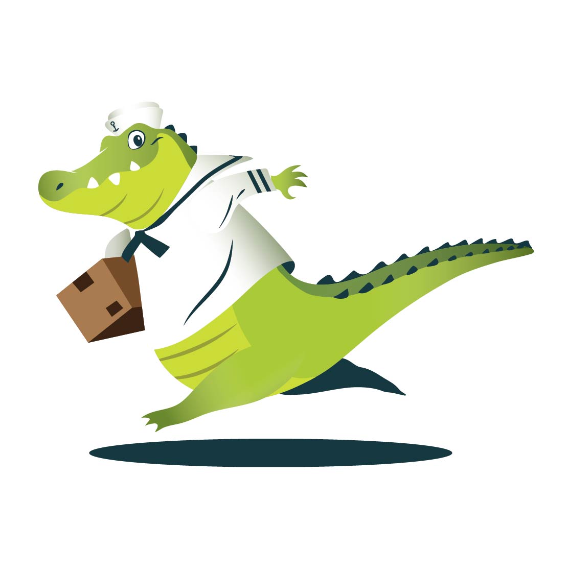 friendly gator by Gundil friendly gator in Character & Mascot design Inspiration by Gundil