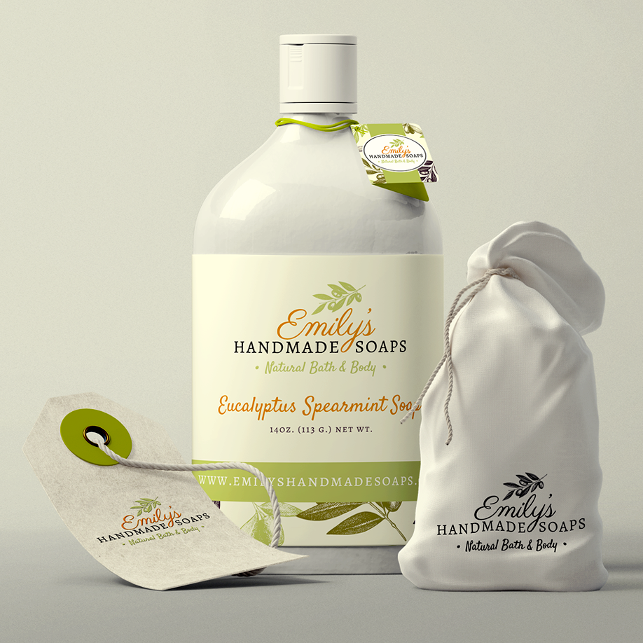 Emily's Handmade Soaps - Logo by Sameeus Emily's Handmade Soaps - Logo in Logo & Brand Identity Inspiration by Sameeus