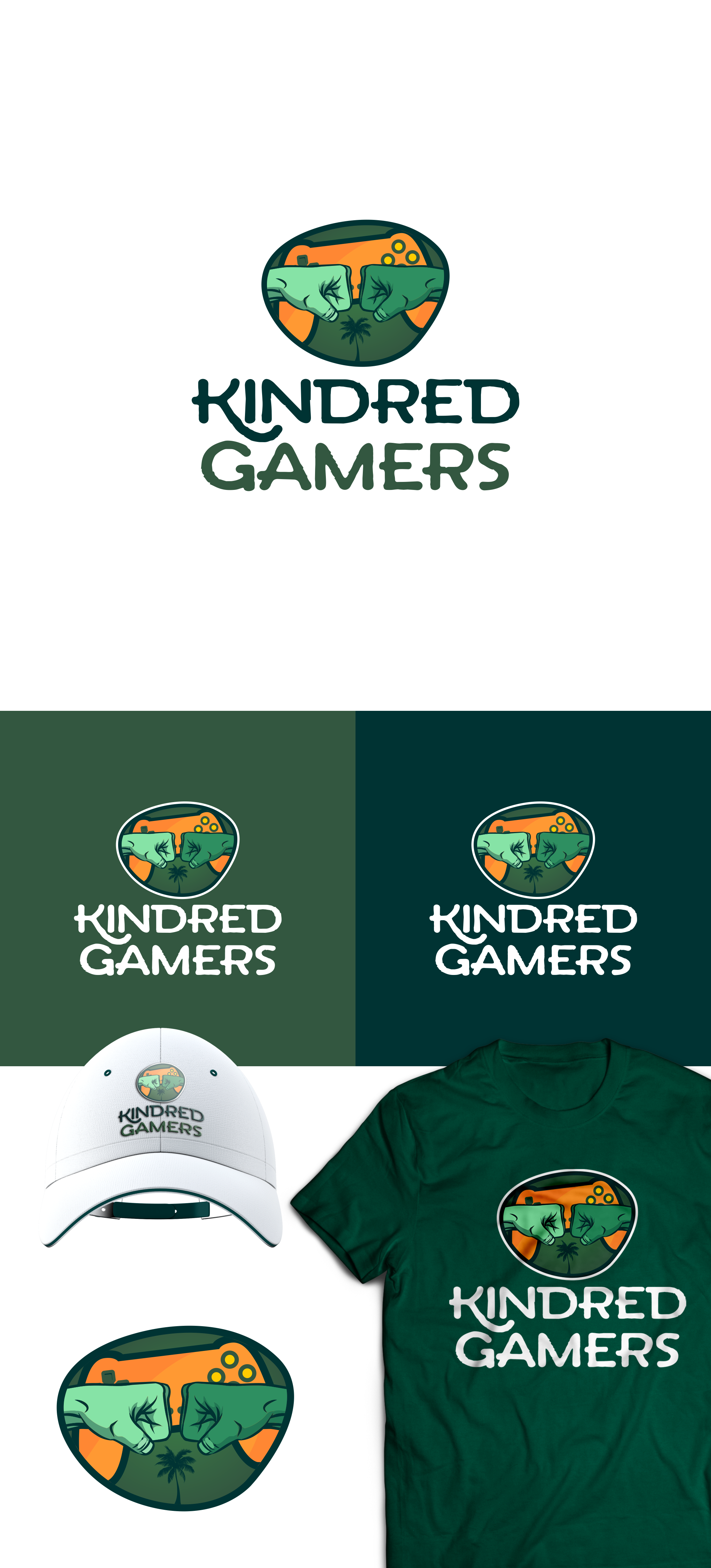 Kindred Gamers Logo in Logo Design Inspiration by Sagazdesign
