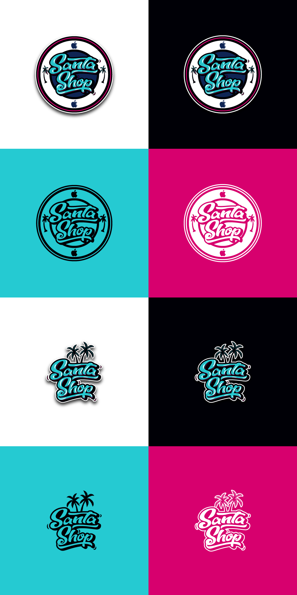 Santa Shop by Vzlalejandro Santa Shop in Logo Design Inspiration by Vzlalejandro