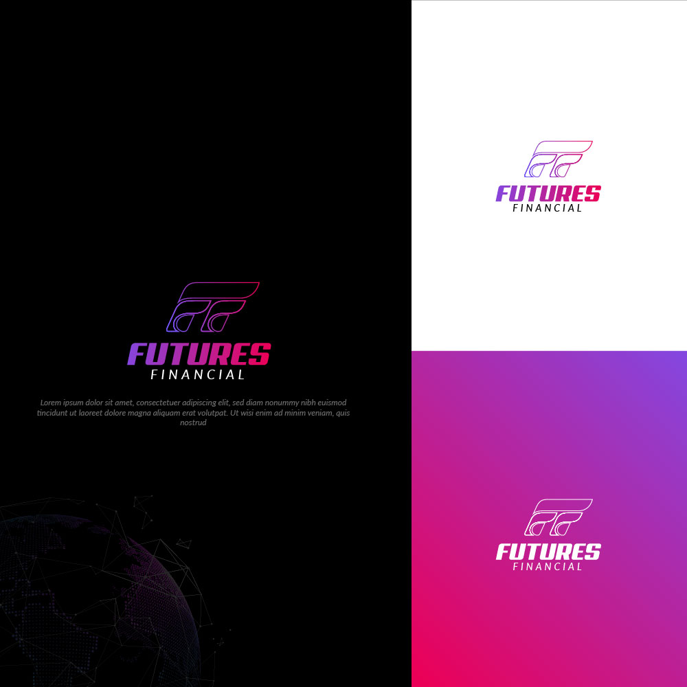 Logo financial by Ahmednavn Logo financial in Logo & Brand Identity Inspiration by Ahmednavn