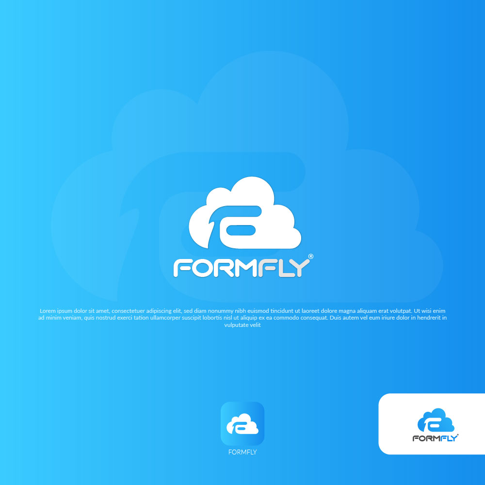 Logo FormFly1 in Advertisement Design Inspiration by Ahmednavn