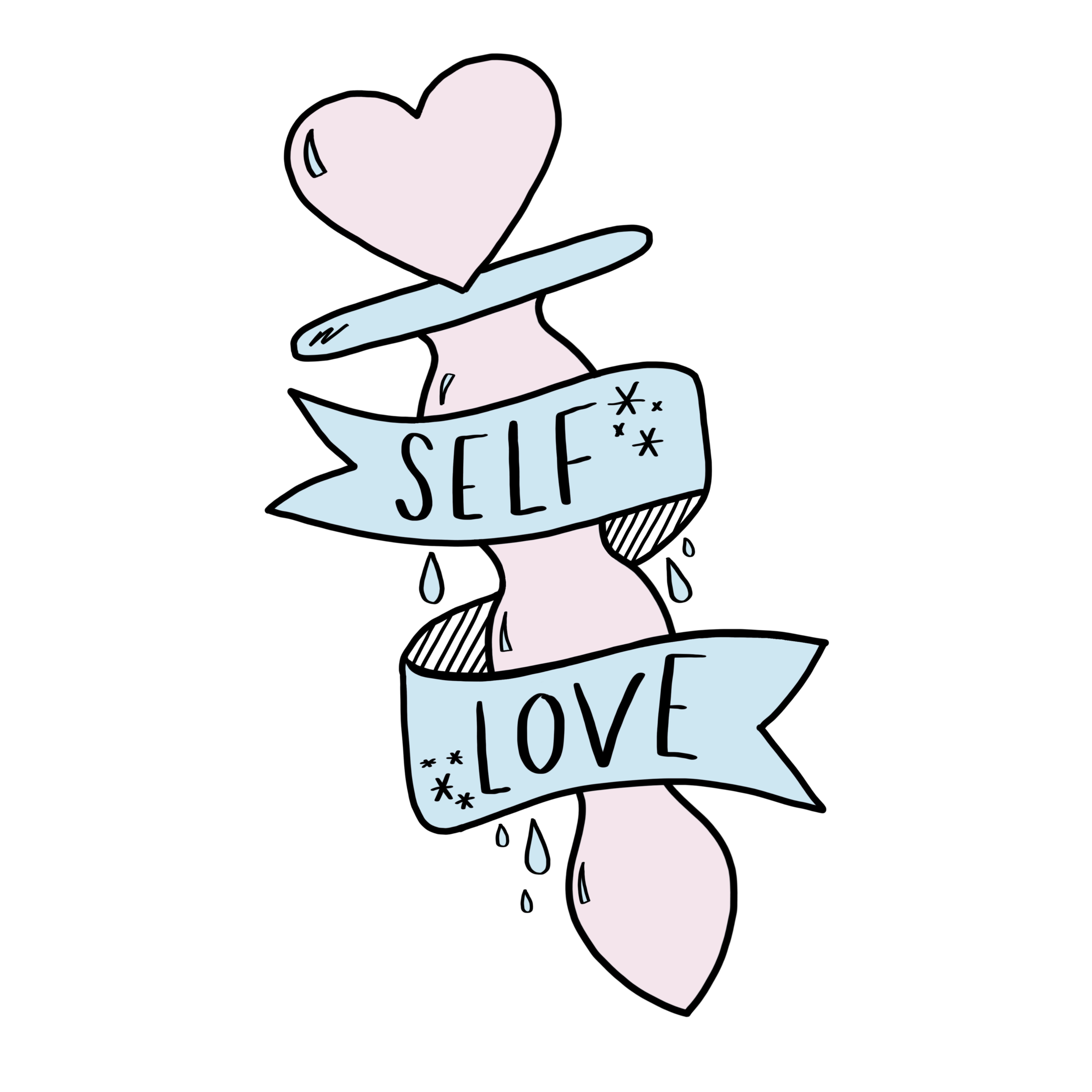 Self Lovin' by Natalie Meagan Self Lovin' in Illustration and Graphics Inspiration by Natalie Meagan