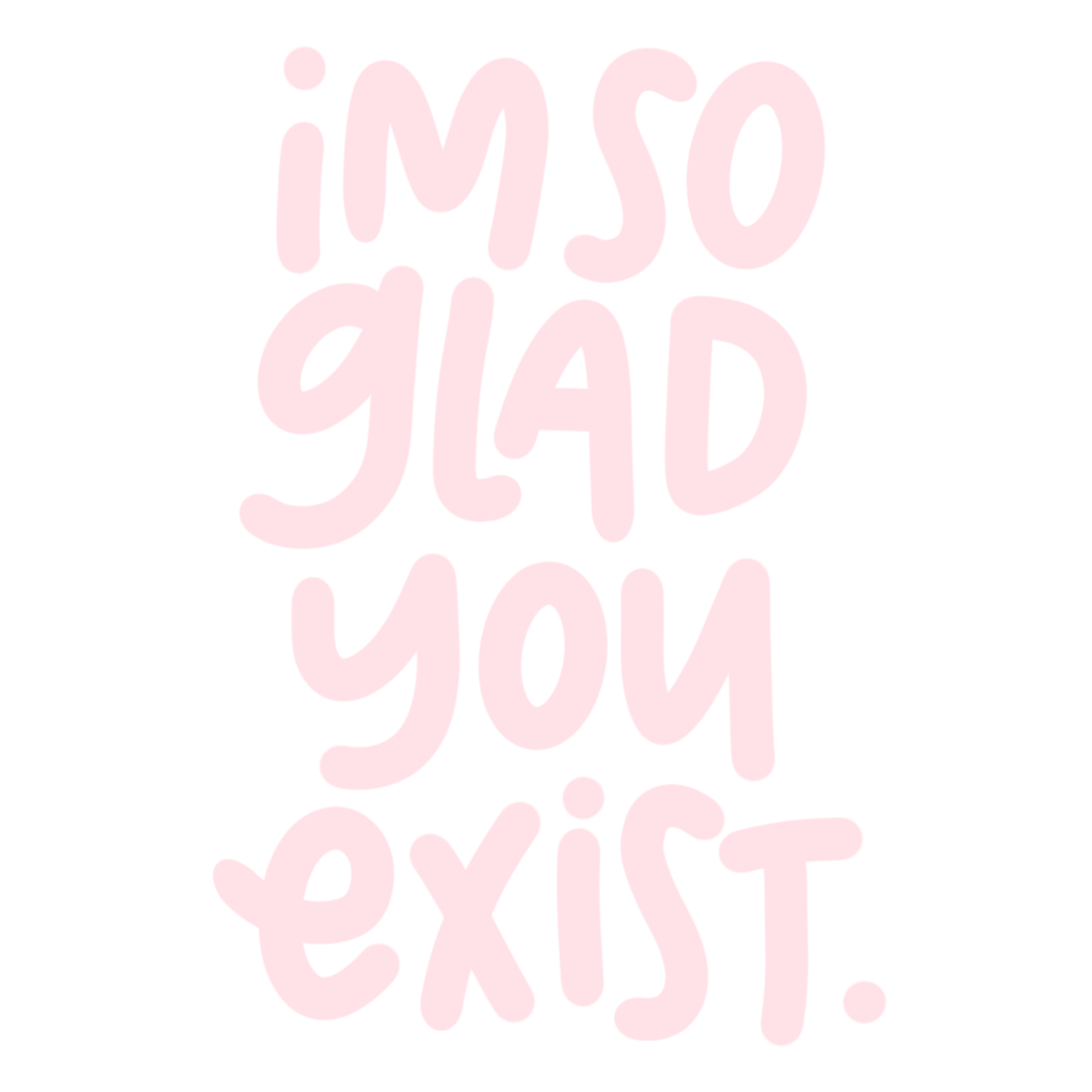 So Glad You Exist by Natalie Meagan So Glad You Exist in Hand Lettering Inspiration by Natalie Meagan