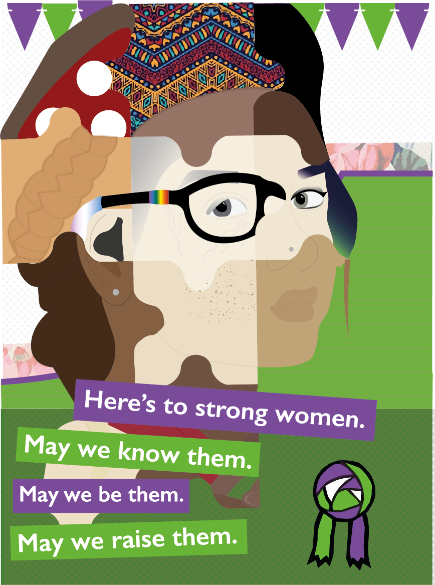 Strong Women by Lauren Baldwin Strong Women in Illustration and Graphics Inspiration by Lauren Baldwin
