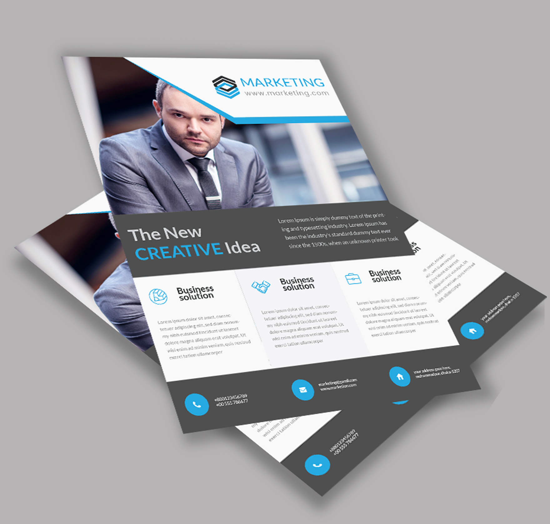 Flyer design by Awlad Hossain Flyer design in Brochure Design Inspiration by Awlad Hossain
