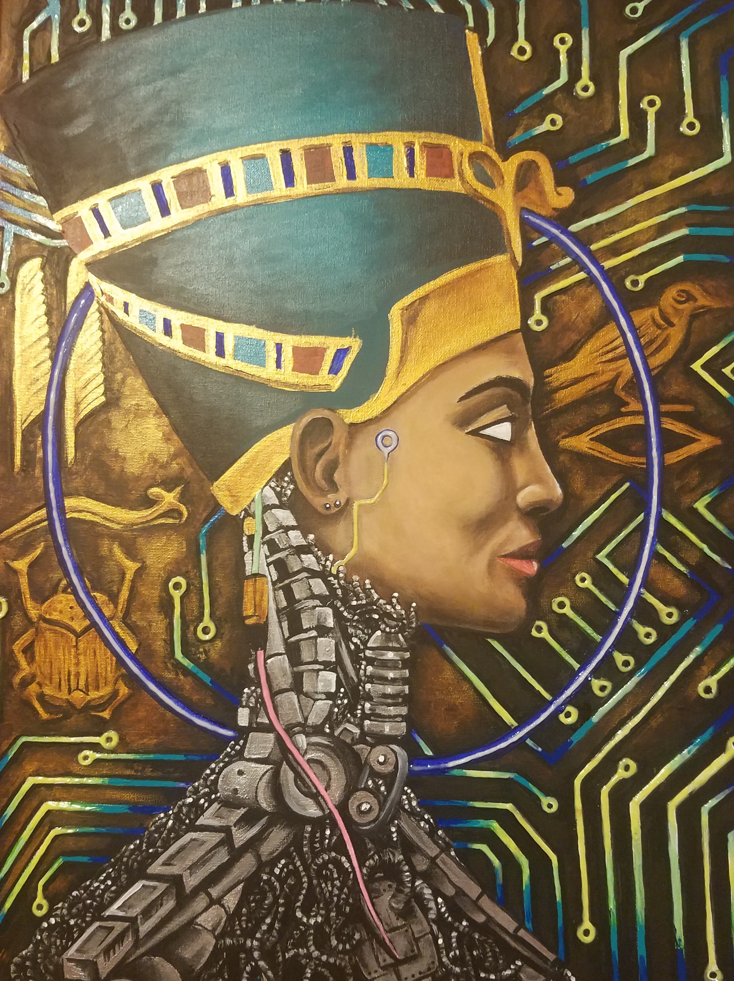 Nefer Cyber by Bamn Nefer Cyber in CD cover Design Inspiration by Bamn