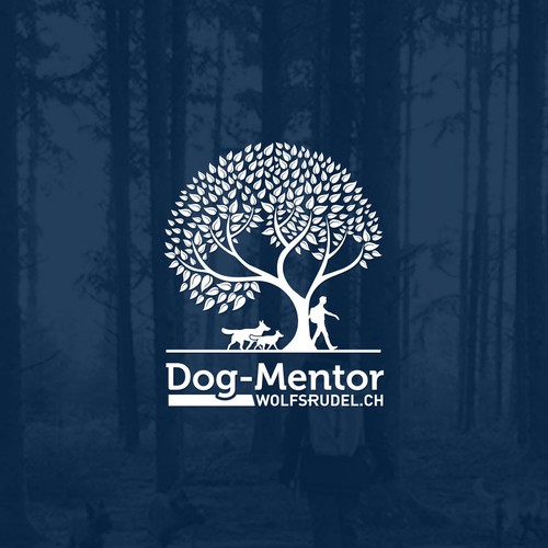 dog mentor logo by Chundamani dog mentor logo in Logo Design Inspiration by Chundamani