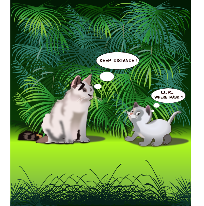 Cat in Illustration and Graphics Inspiration by Arun Mazumdar