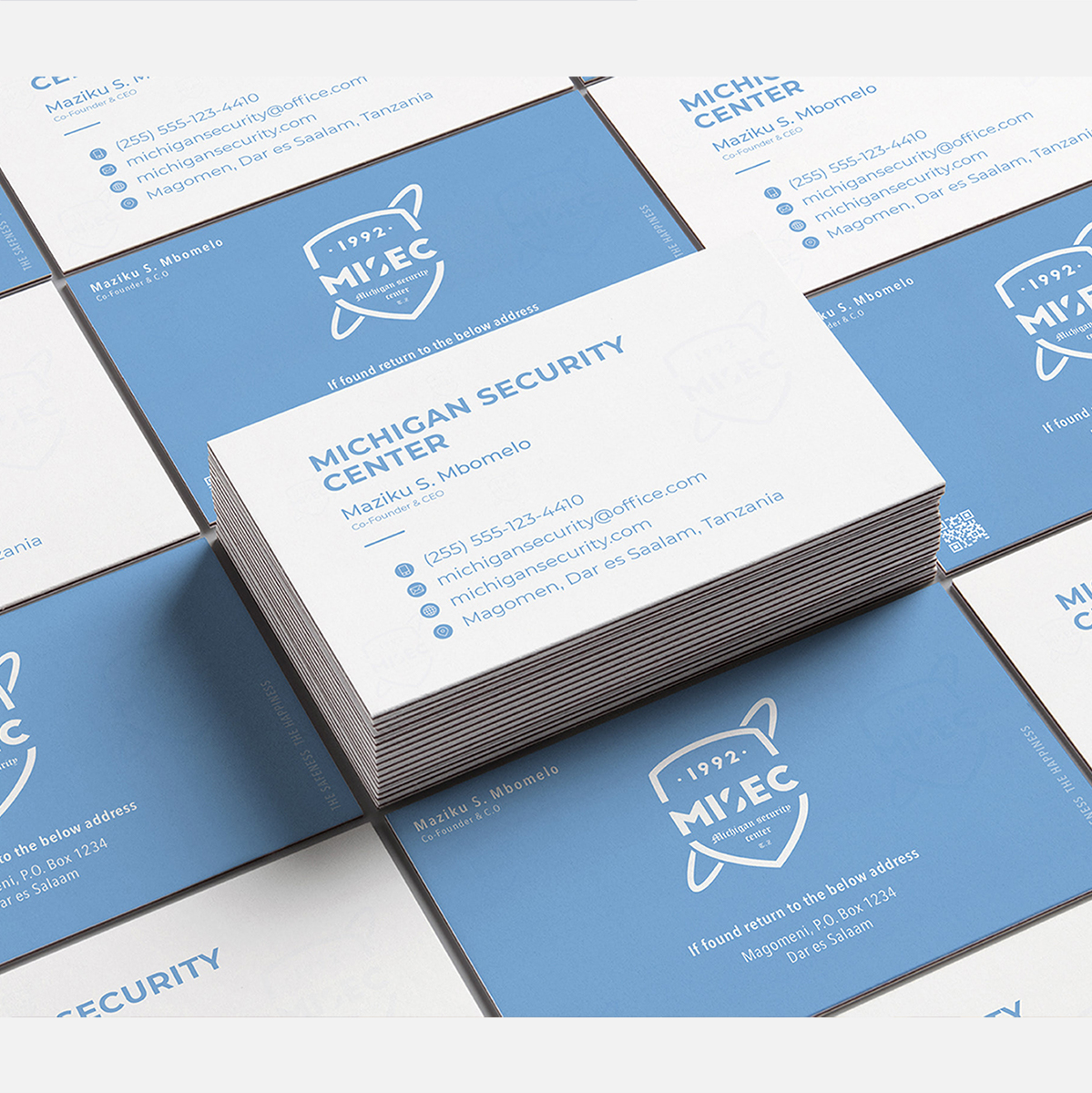MISEC in Business Card Design Inspiration by Renald Gasper