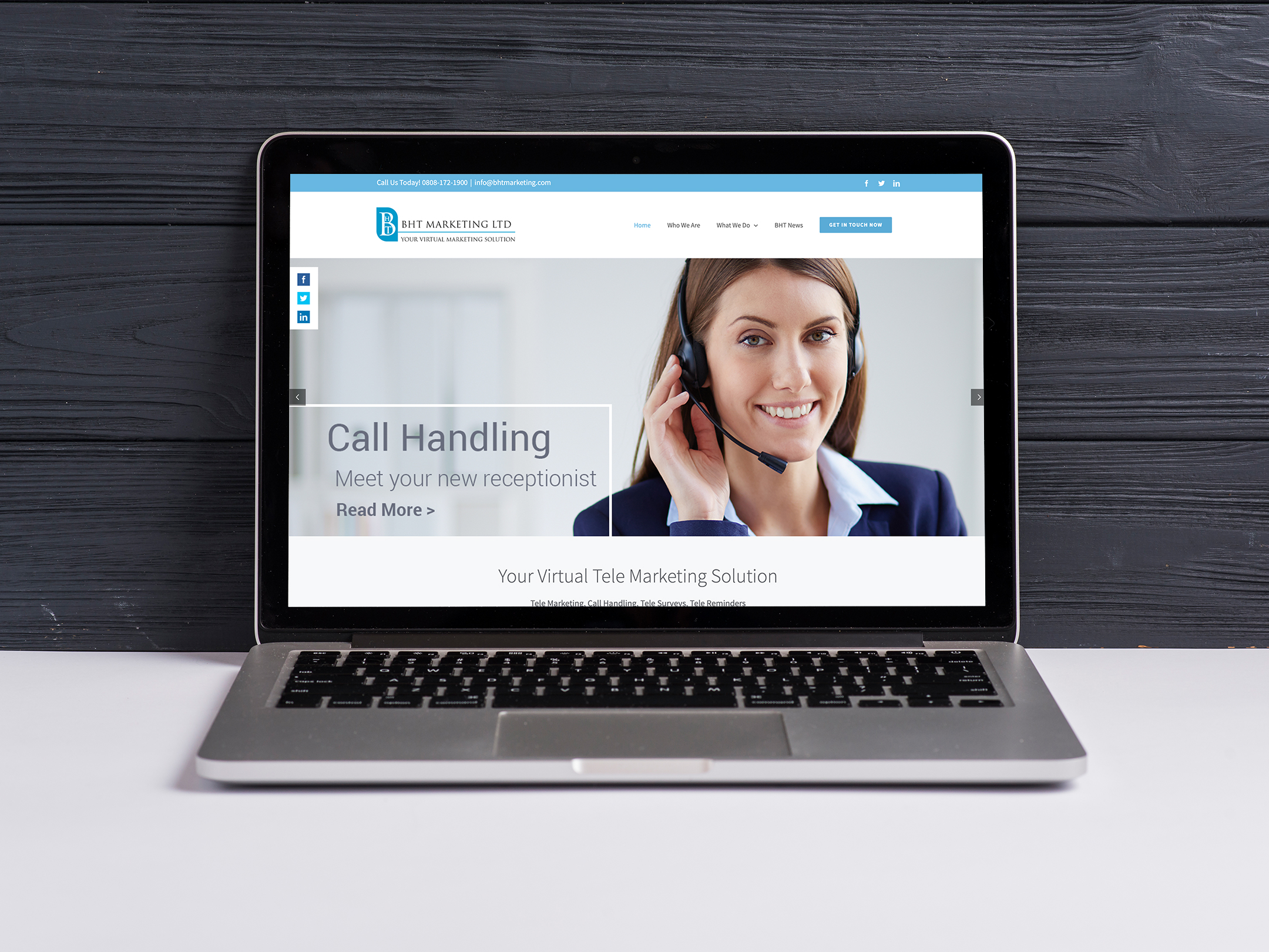 BHT Marketing Website in Website Design Inspiration by Whiterabit