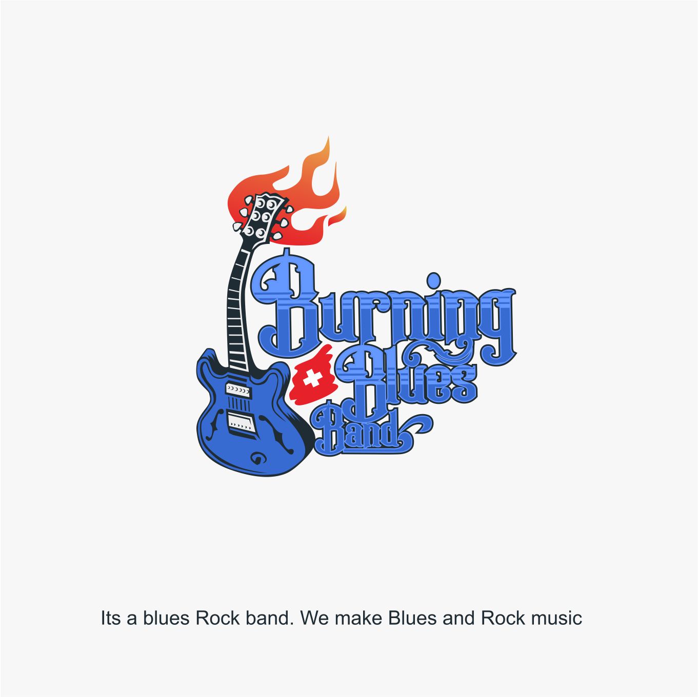 Burning Blues by Dirtyherry21 Burning Blues in Logo Design Inspiration by Dirtyherry21