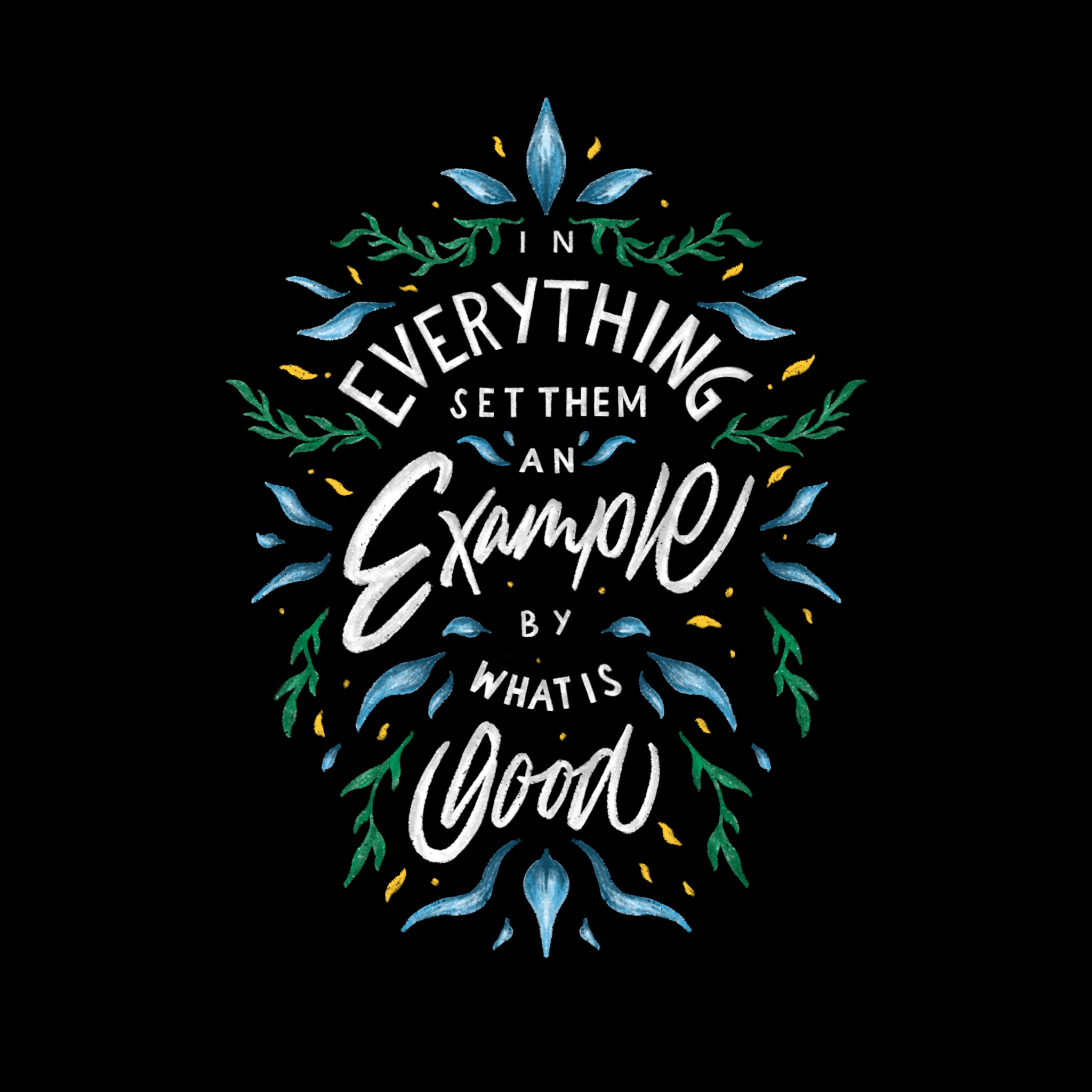 Reminder Verse in T-Shirt Design Inspiration by Jeje Elia