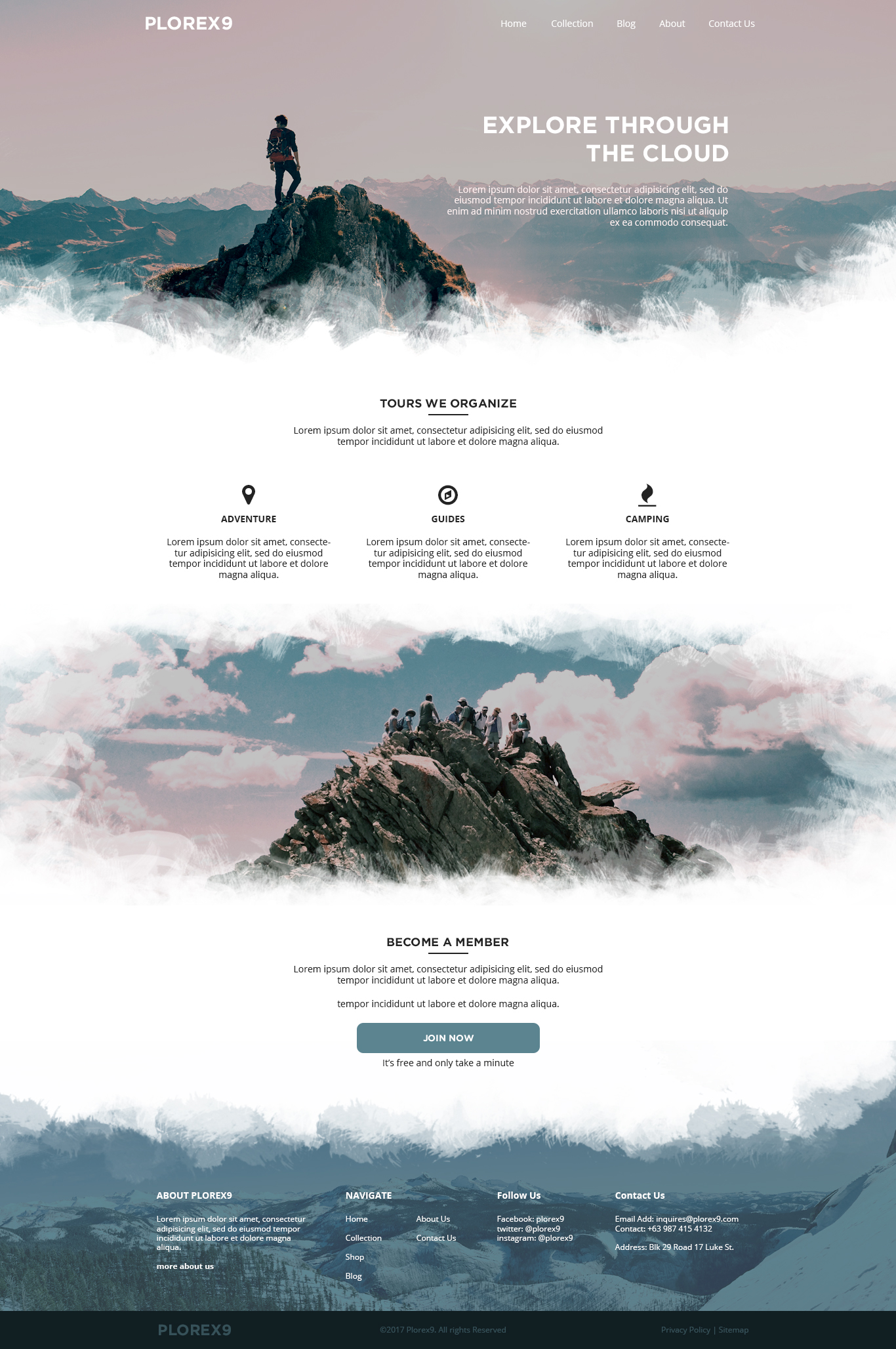 Plorex Web Design in Website Design Inspiration by Donarkzstudios