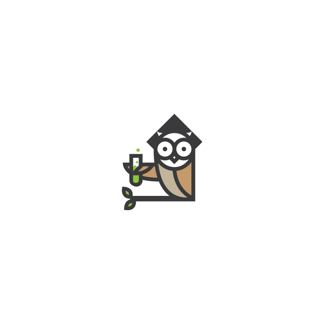 Owl Icon Logo by Donarkzstudios Owl Icon Logo in Logo Design Inspiration by Donarkzstudios