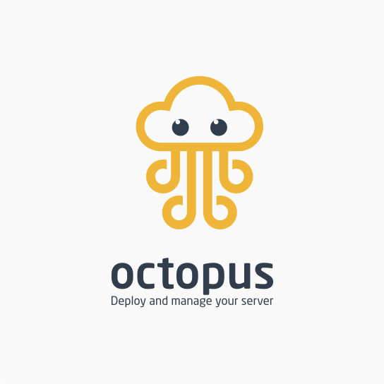 octopus in Logo Design Inspiration by Rumbig