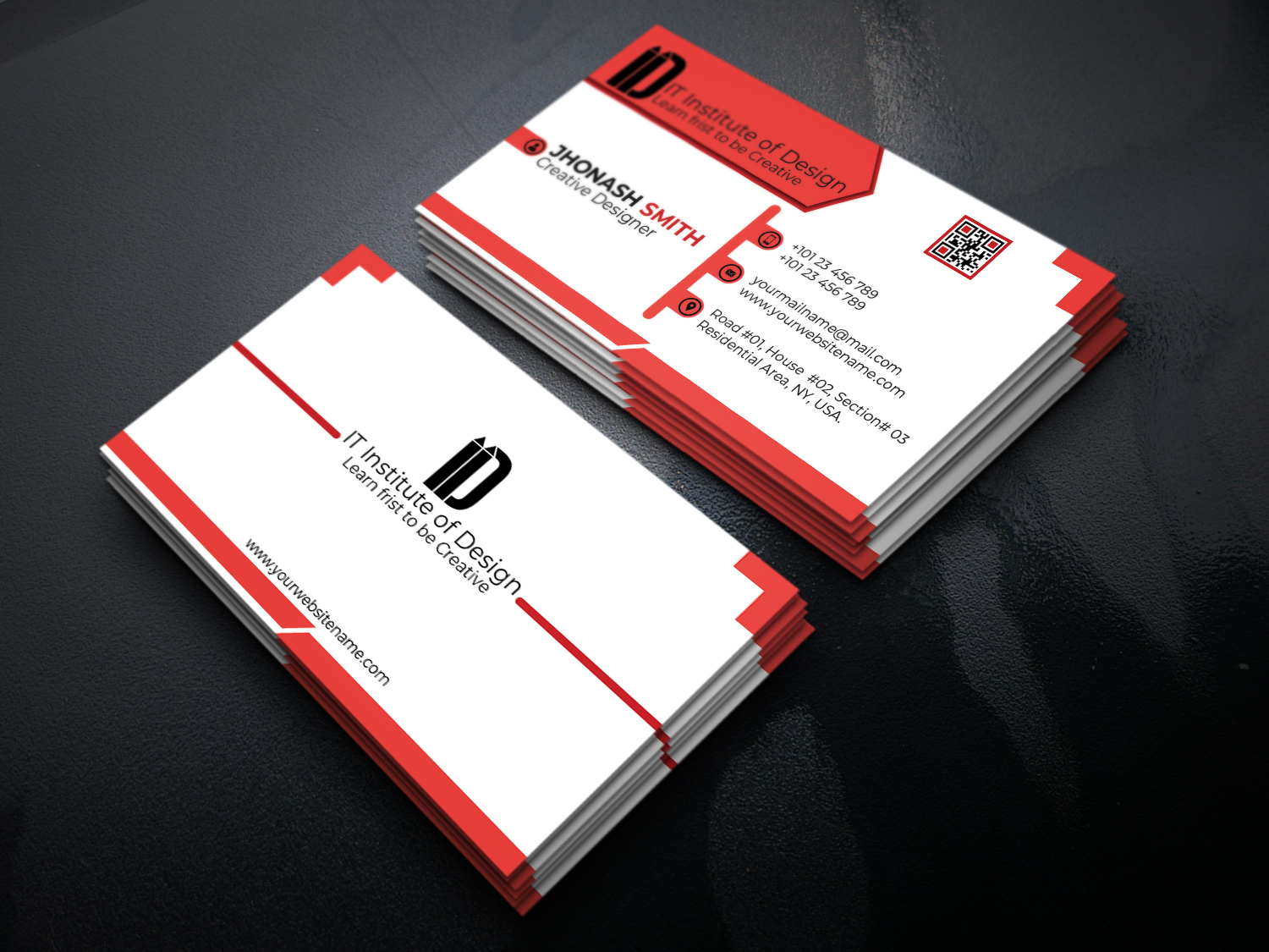 Business card by Ma_hashem Business card in Business Card Design Inspiration by Ma_hashem