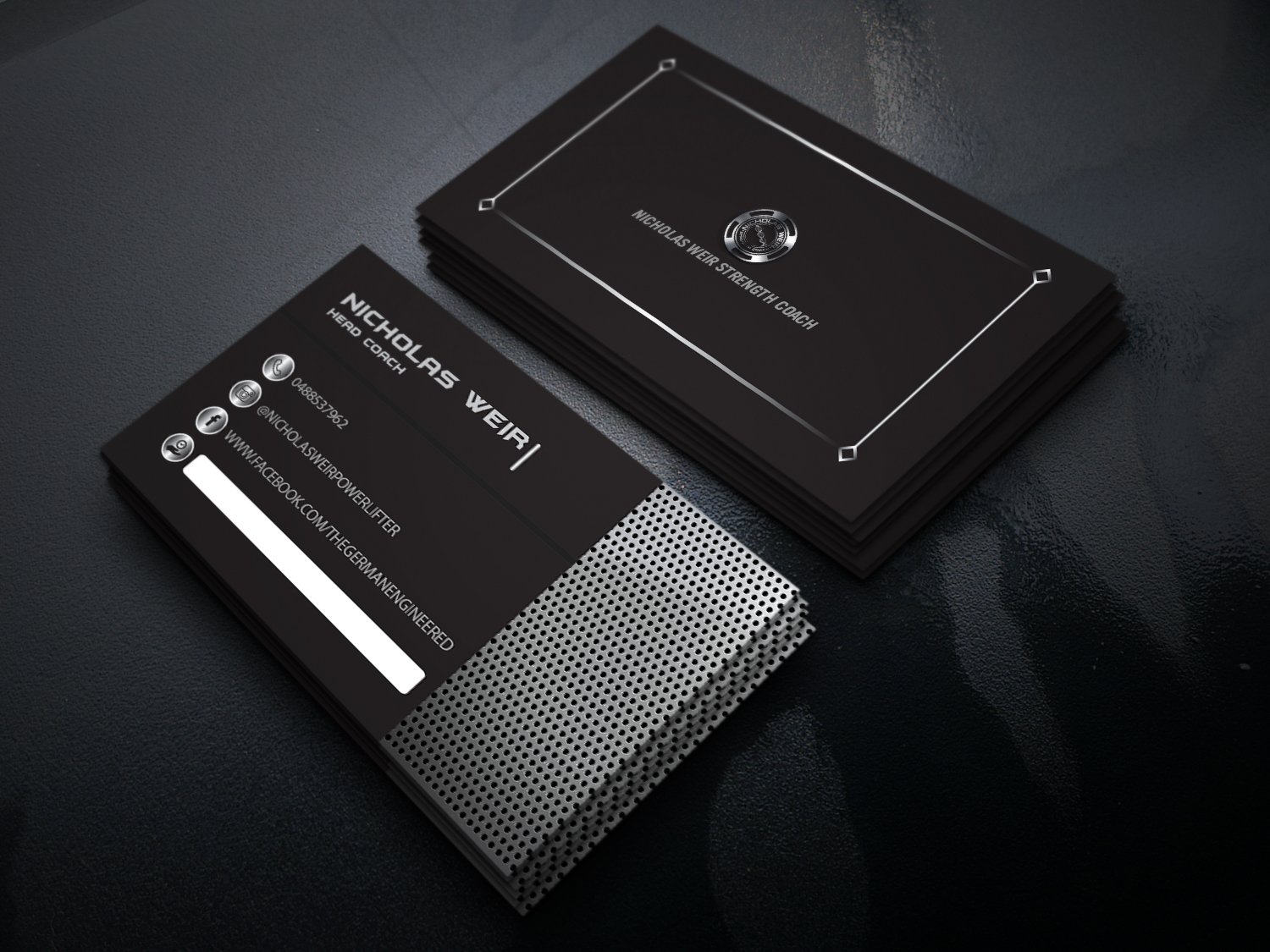 Business card in Business Card Design Inspiration by Shahin