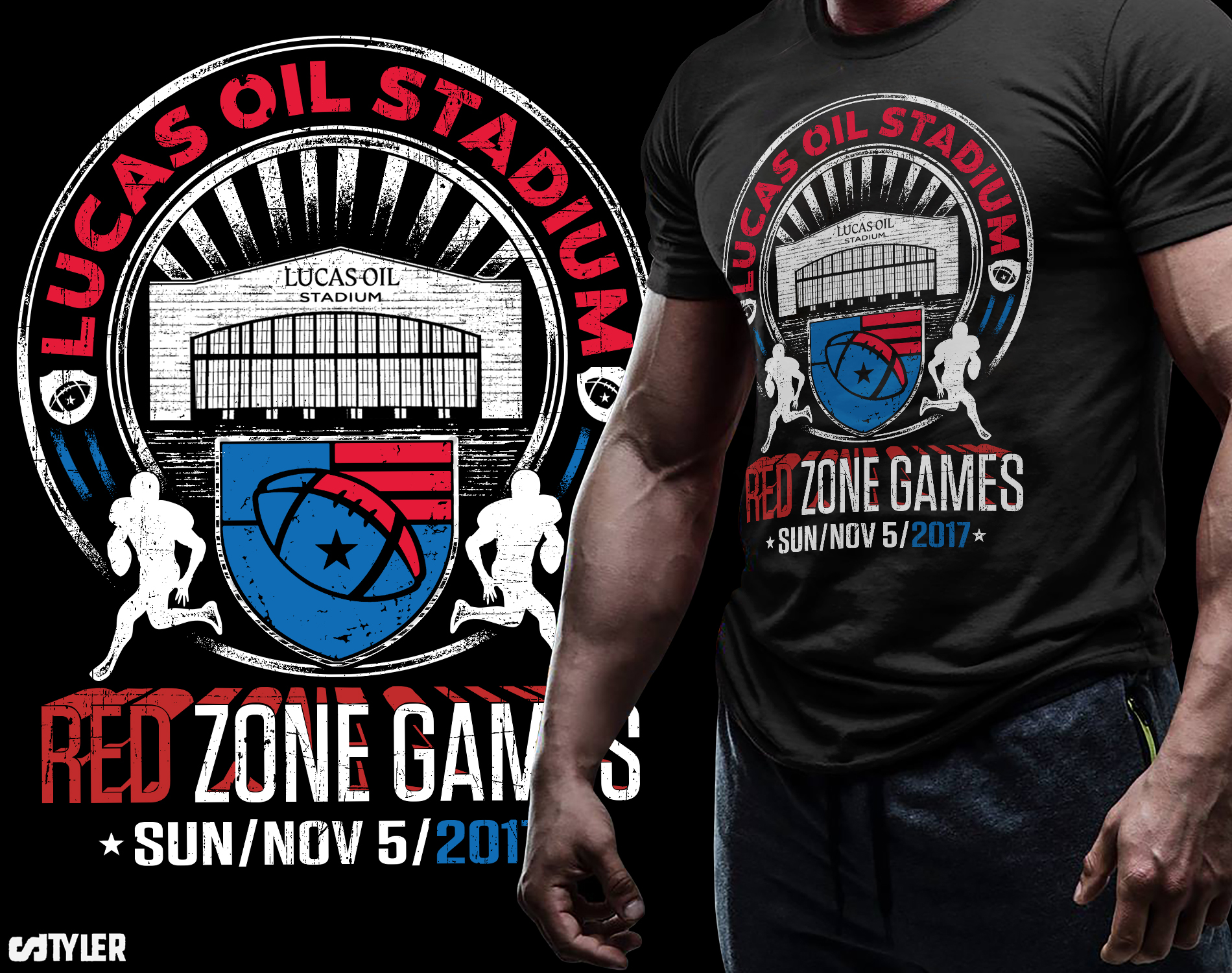 RED ZONE GAMES by Artistic Media RED ZONE GAMES in Character & Mascot design Inspiration by Artistic Media