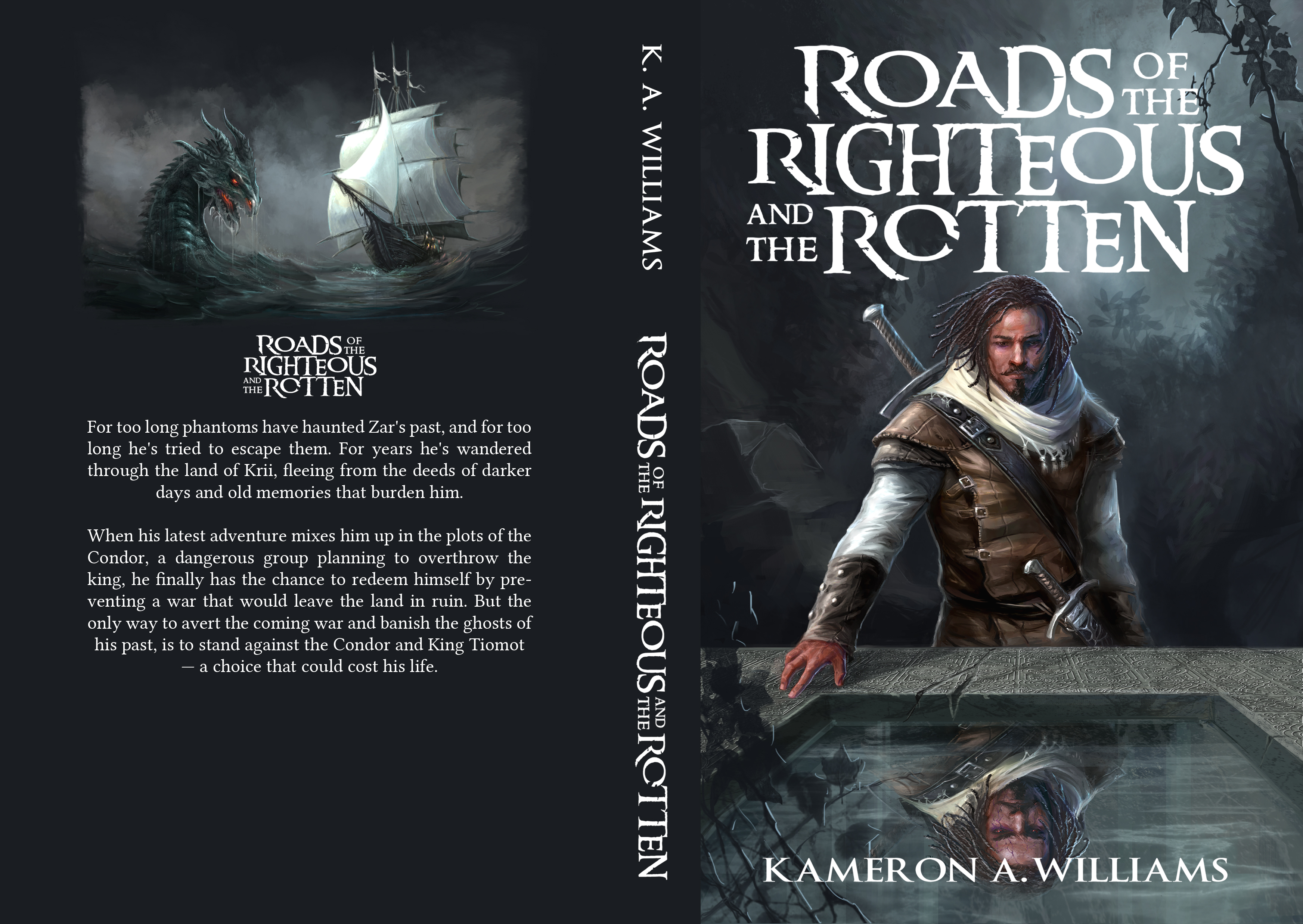 ROAD OF THE RIGHTEOUS in Book cover Design Inspiration by Artistic Media