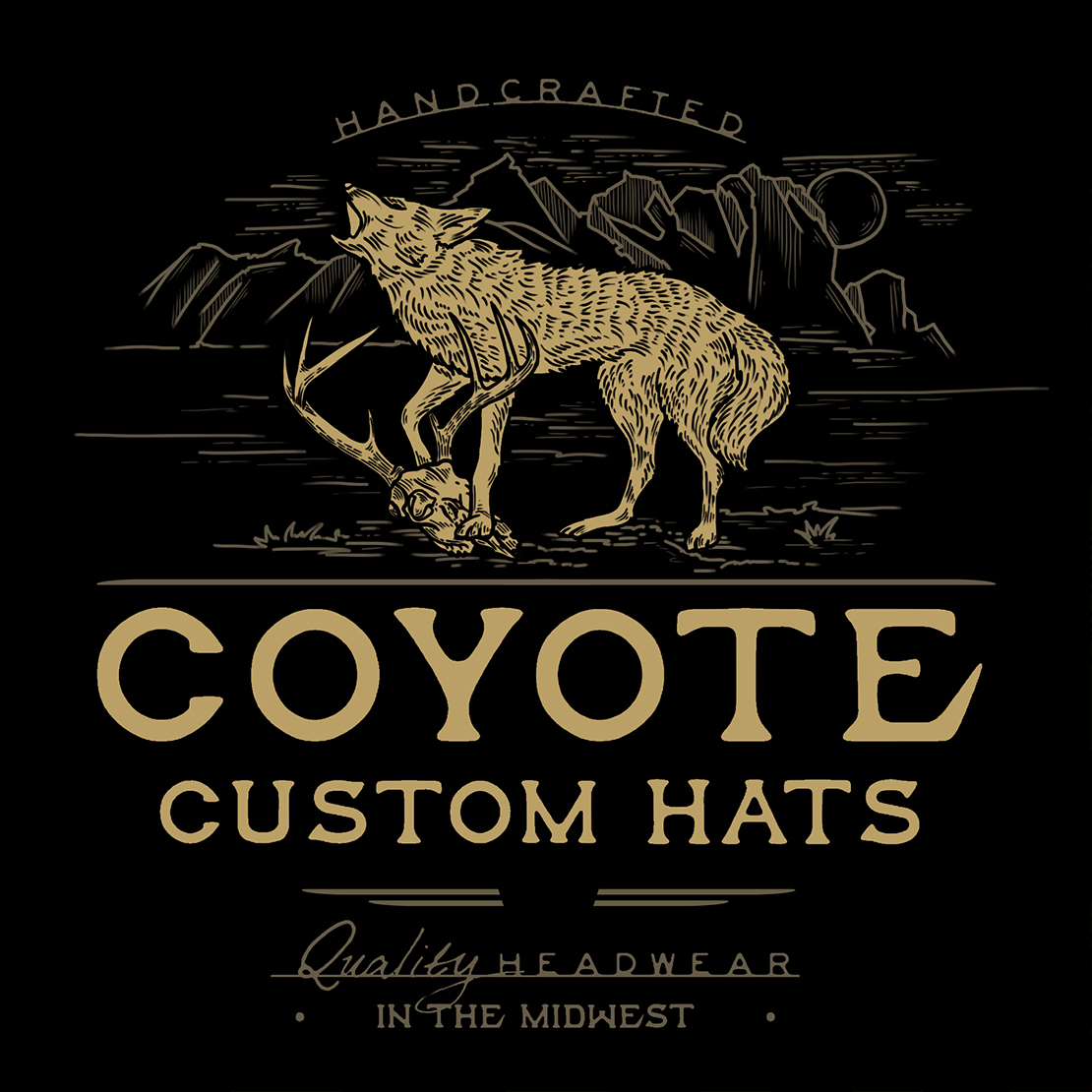 Logo coyote in Logo & Brand Identity Inspiration by Rerika89
