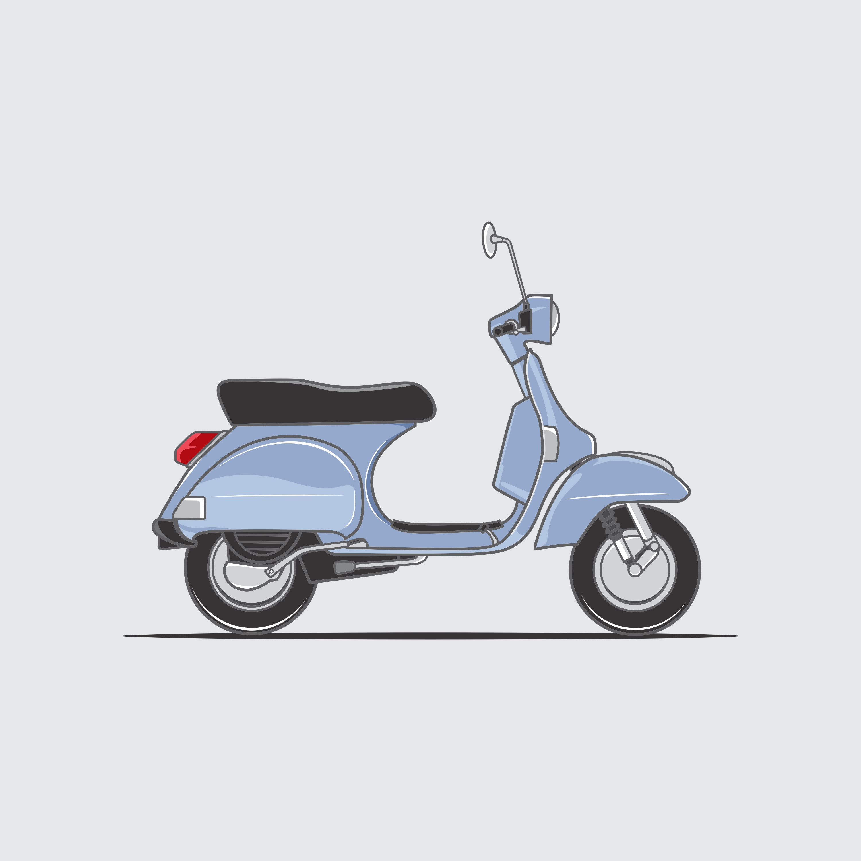Vespa by Yudha Prabowo Vespa in Illustration and Graphics Inspiration by Yudha Prabowo