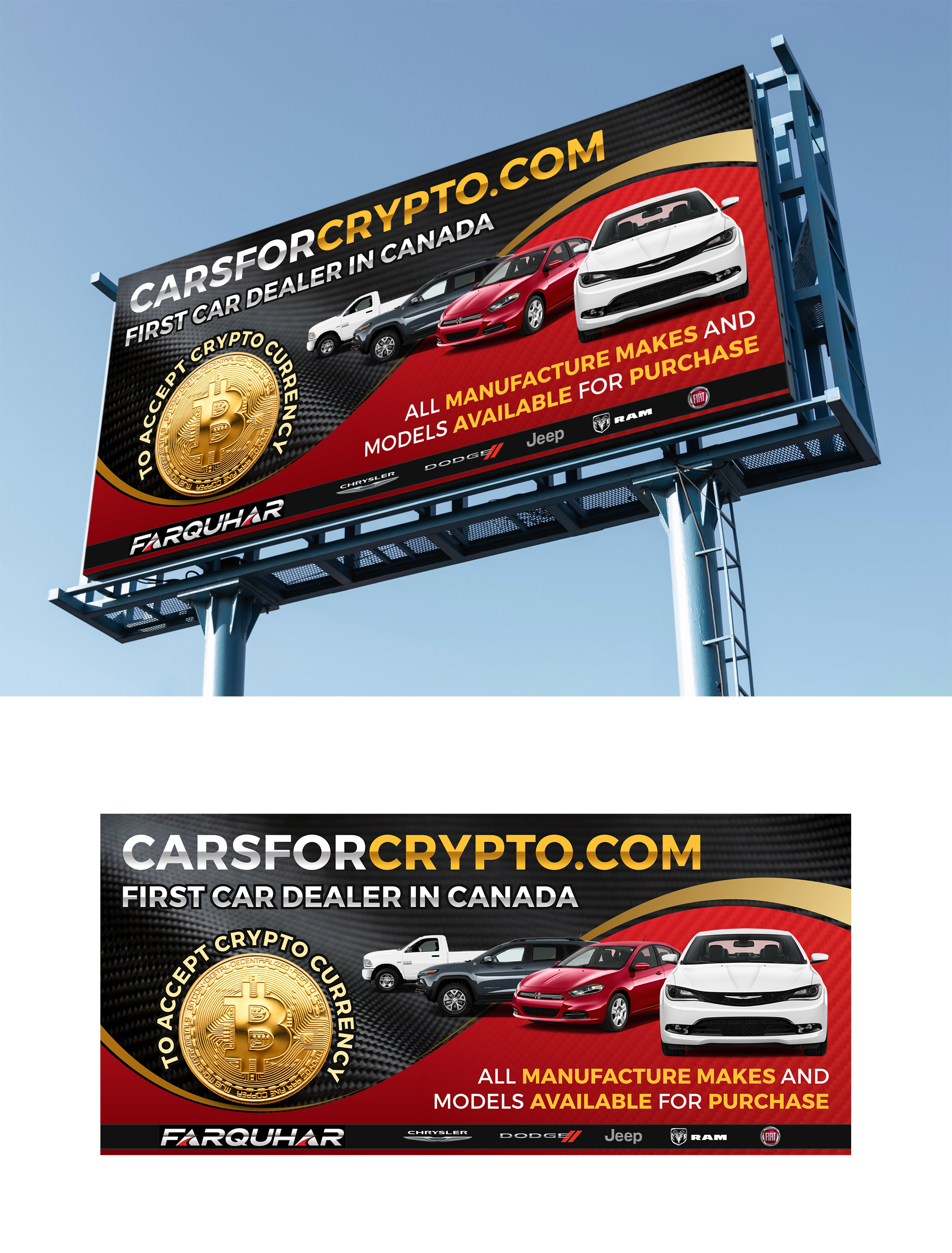 Sell Chrysler Dodge Jeep Ram products by Ezesol Sell Chrysler Dodge Jeep Ram products in Billboard Design Inspiration by Ezesol