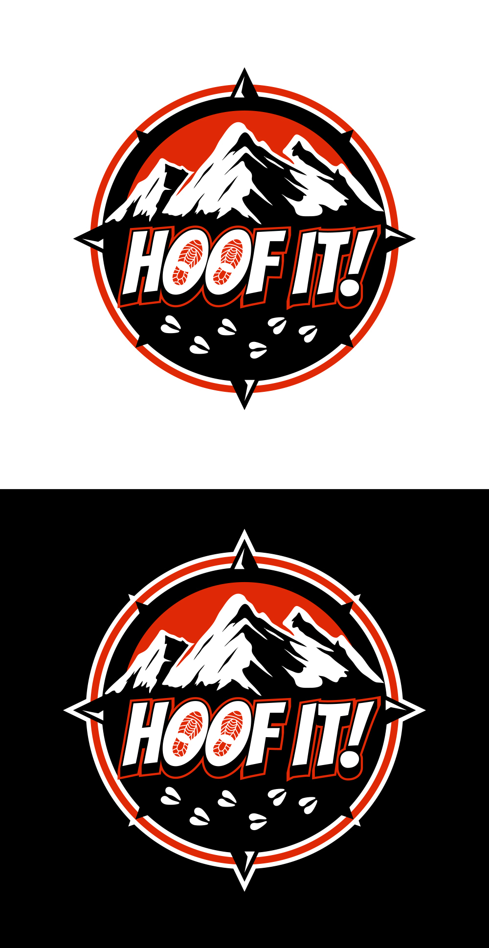 Hoof It! Logo Design BY Phyxsius 408139 Designhill