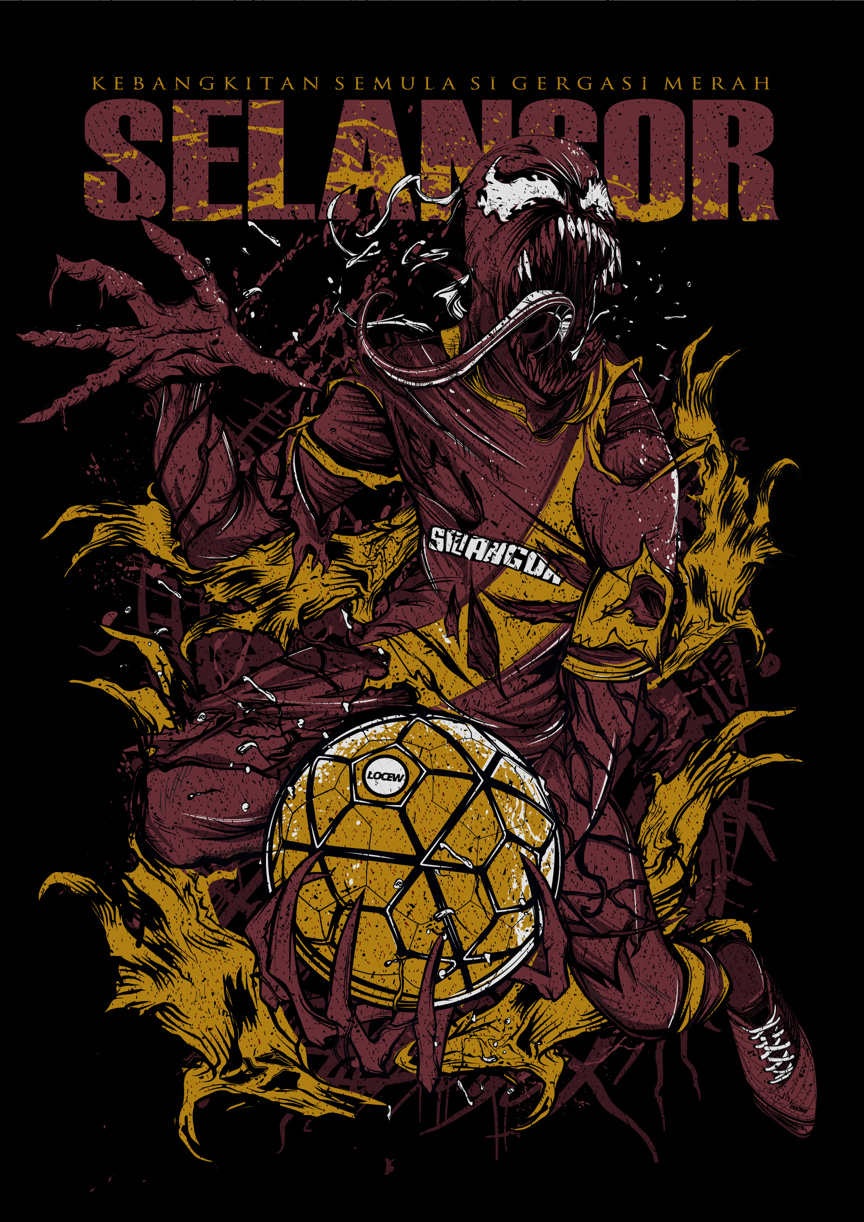REVAMP SELANGOR by Locew Legacy REVAMP SELANGOR in T-Shirt Design Inspiration by Locew Legacy