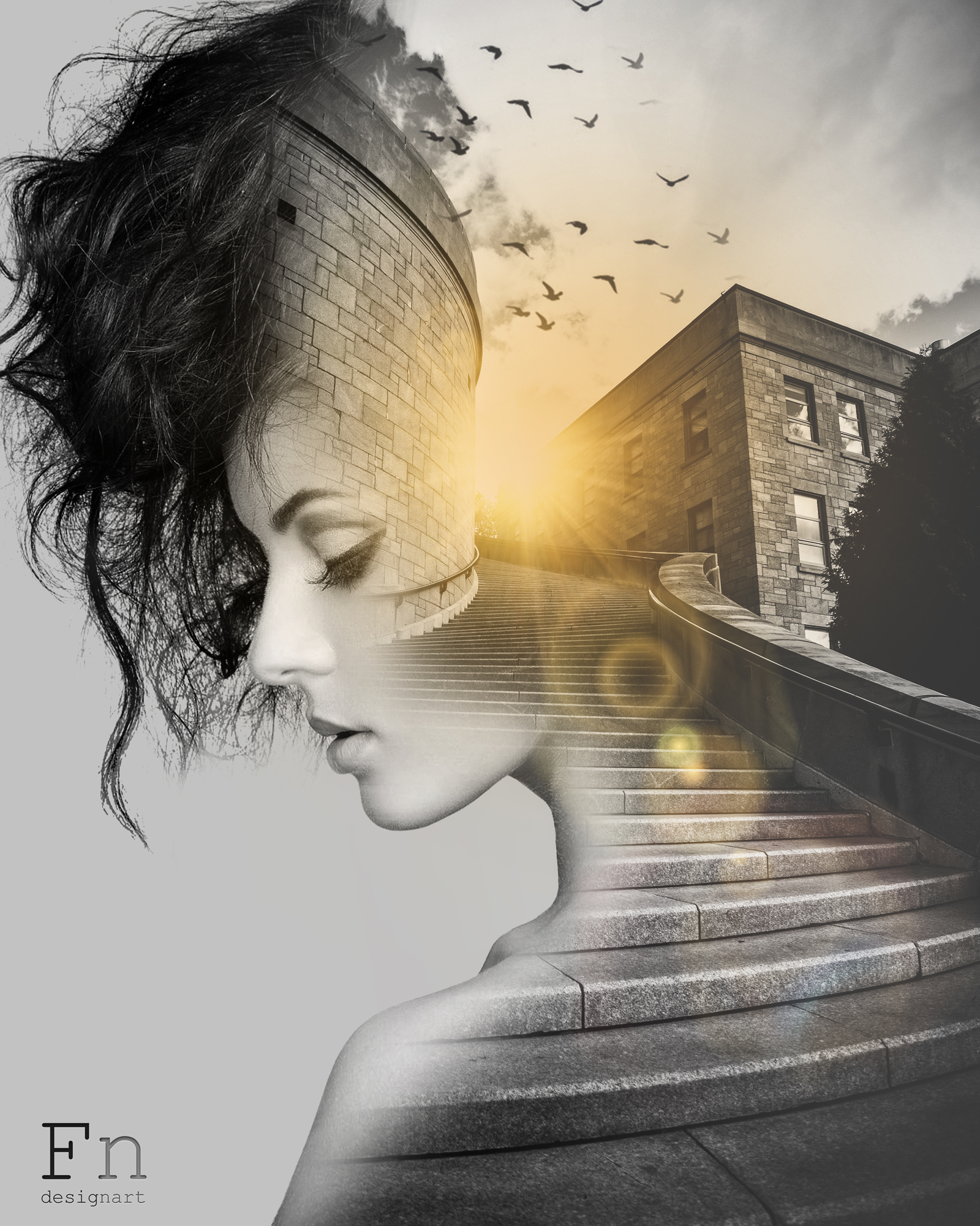 stairs in Visual Art Inspiration by Fabio Fabio