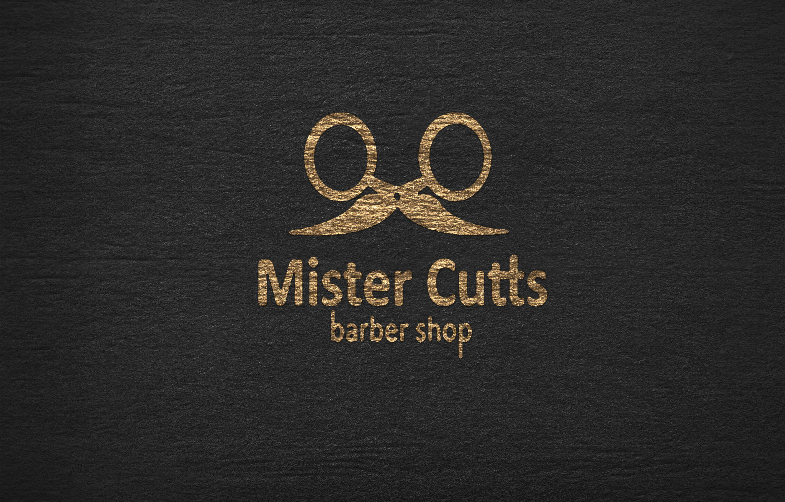 Mister Cutts Barber Shop by Usman Ghani Mister Cutts Barber Shop in Logo Design Inspiration by Usman Ghani