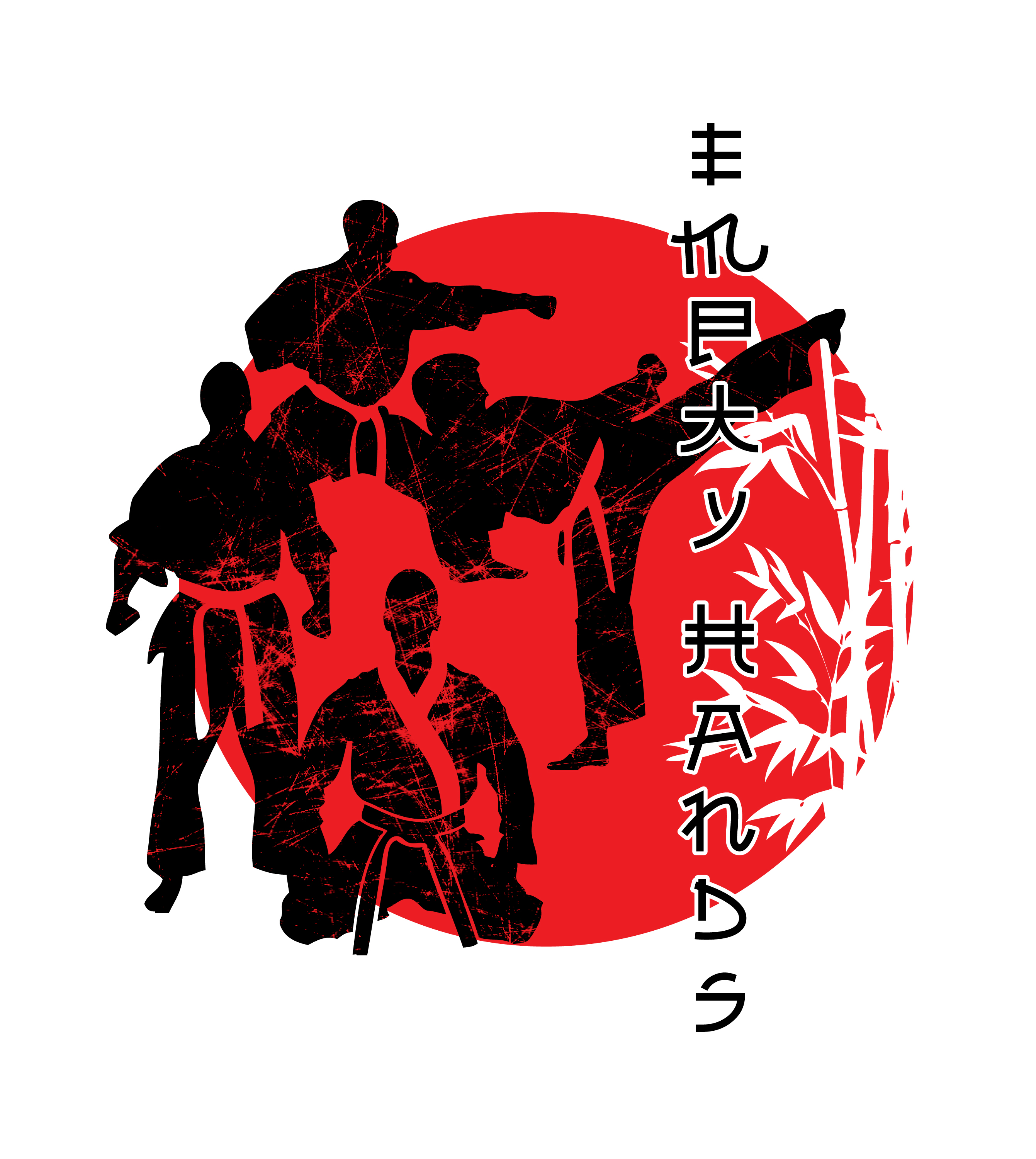 EMPTY HANDS - KARATE in Illustration and Graphics Inspiration by Asiri Jayasinghe