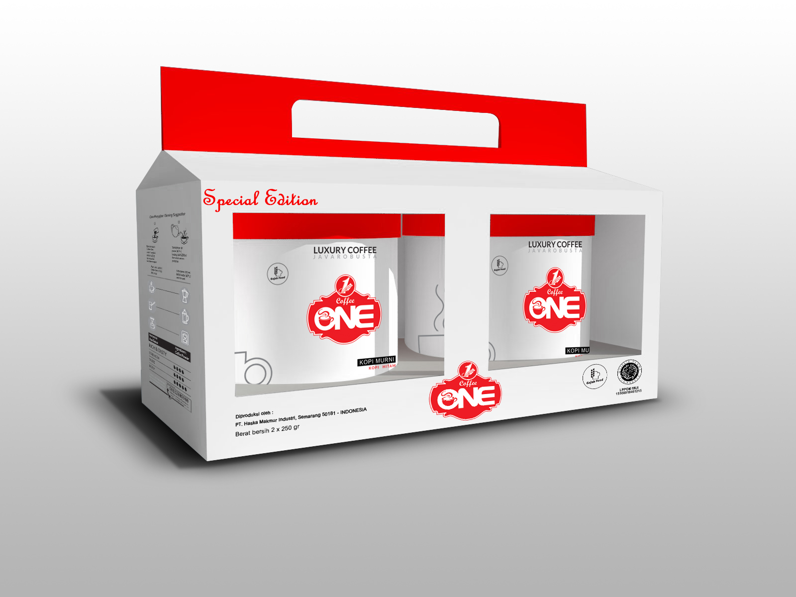 Coffee One Special Packaging by Heri.haryanto1 Coffee One Special Packaging in Illustration and Graphics Inspiration by Heri.haryanto1