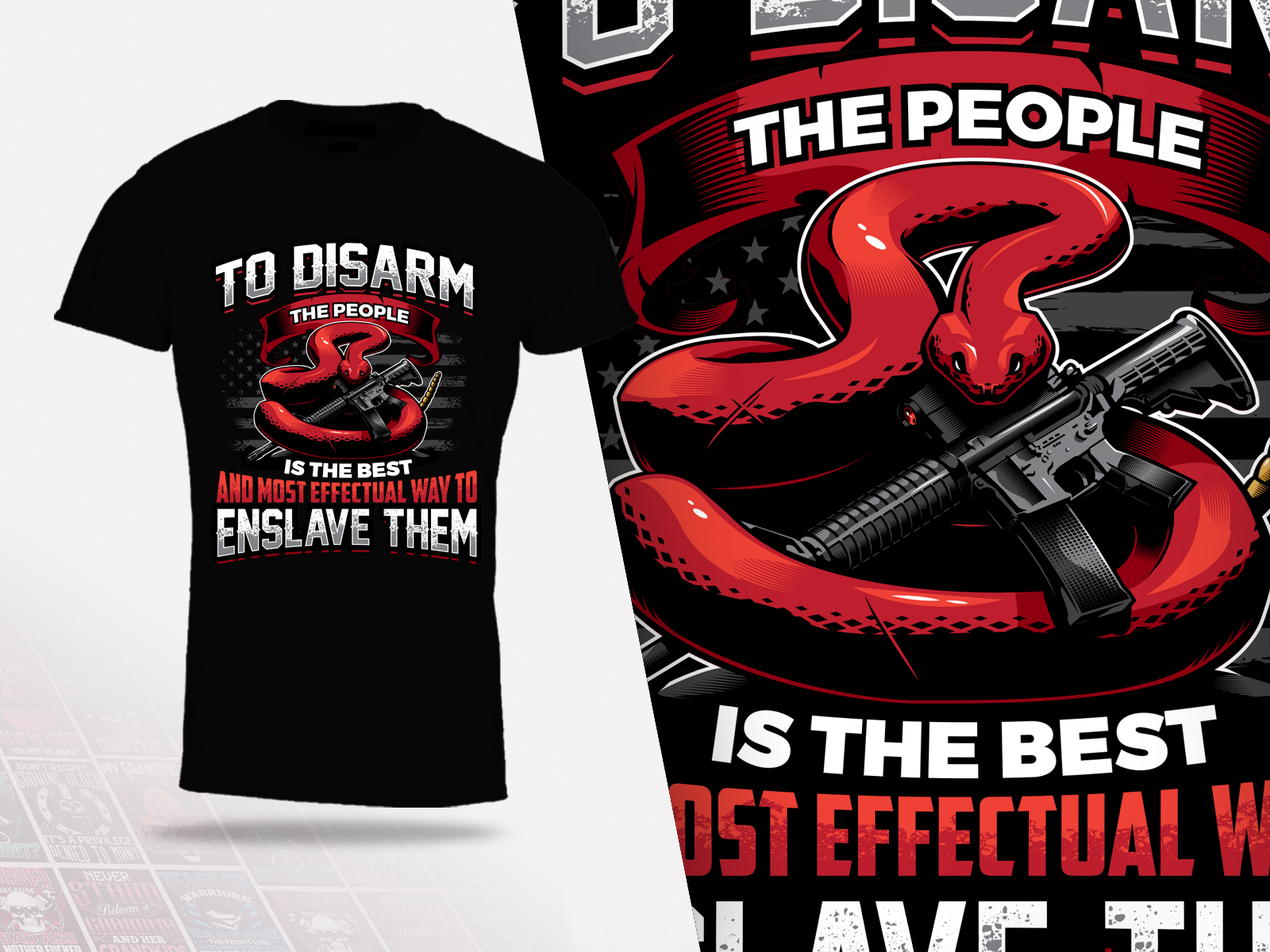 Second Ammendment T-shirt by Georgi Georgiev Second Ammendment T-shirt in T-Shirt Design Inspiration by Georgi Georgiev