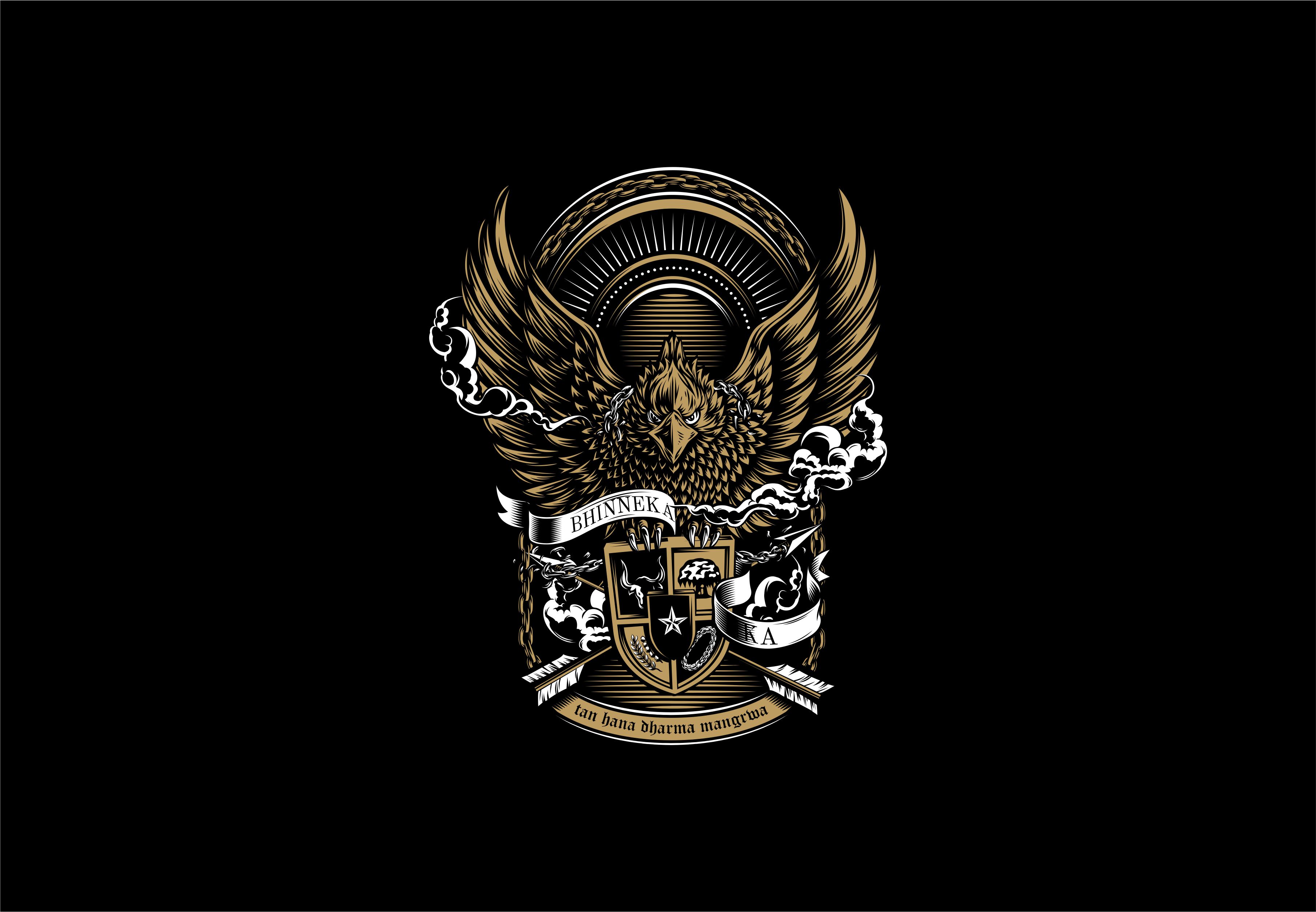 Garuda Tshirt Design by Ryan Fauzi Garuda Tshirt Design in T-Shirt Design Inspiration by Ryan Fauzi