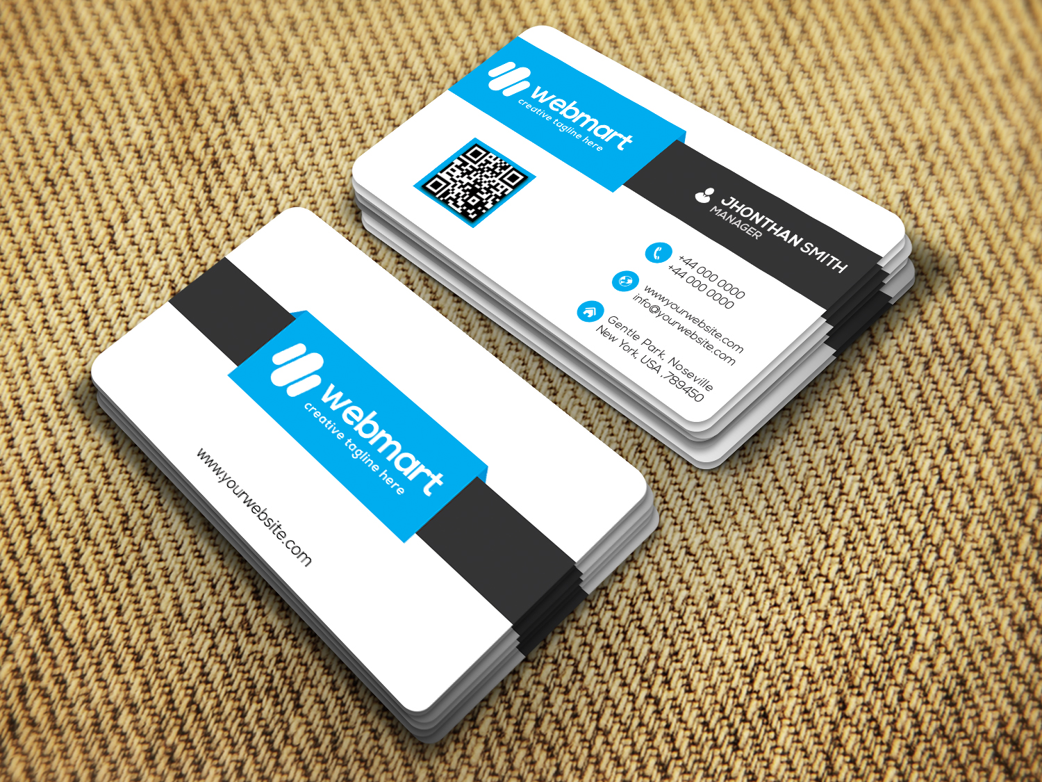 Business card by Tanveerhridoy566 Business card in Business Card Design Inspiration by Tanveerhridoy566