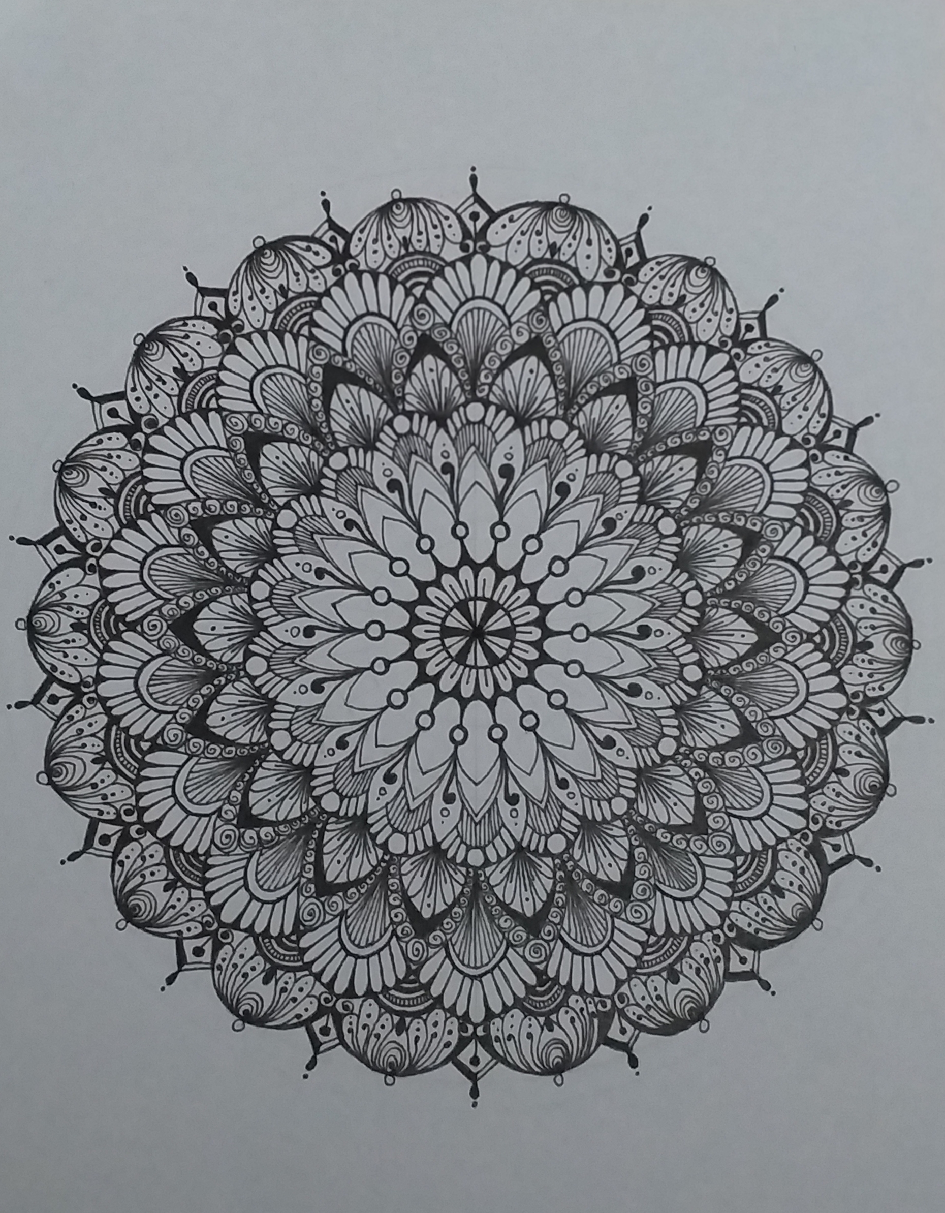 The depths of patterns in Book cover Design Inspiration by Smilepls94